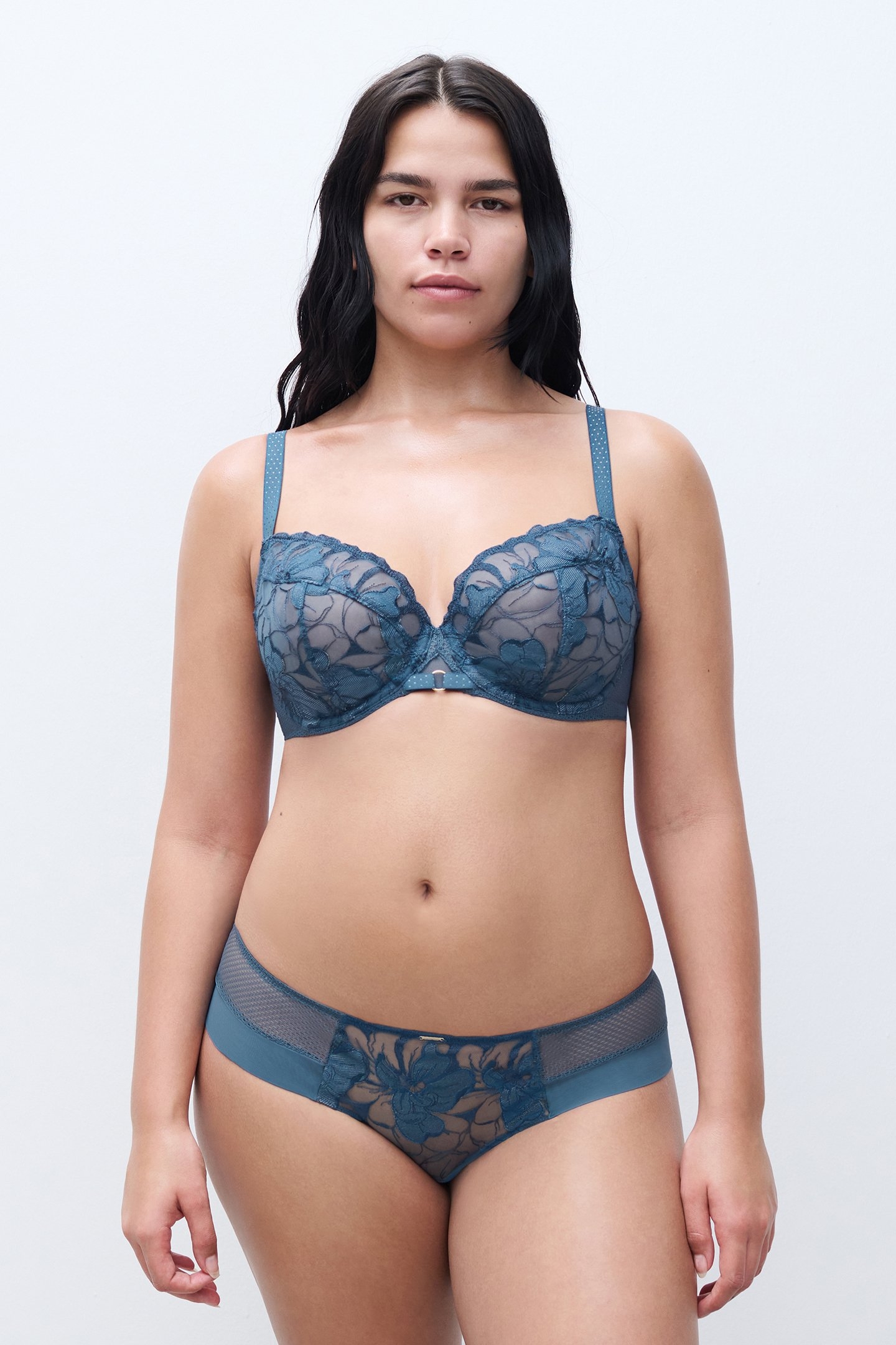 FLEURS SIGNATURE BRA BLUE 4