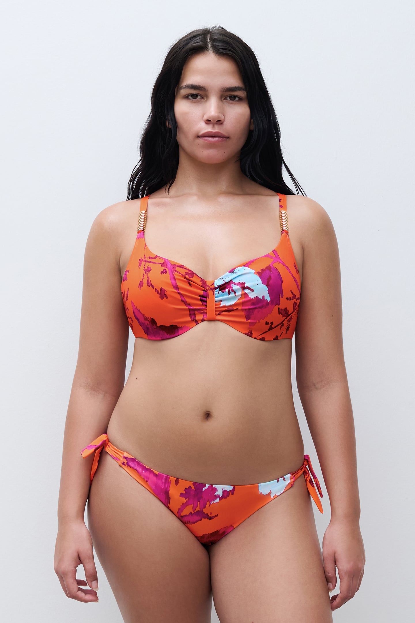 ICON BRA PAINTED FLOWERS 4