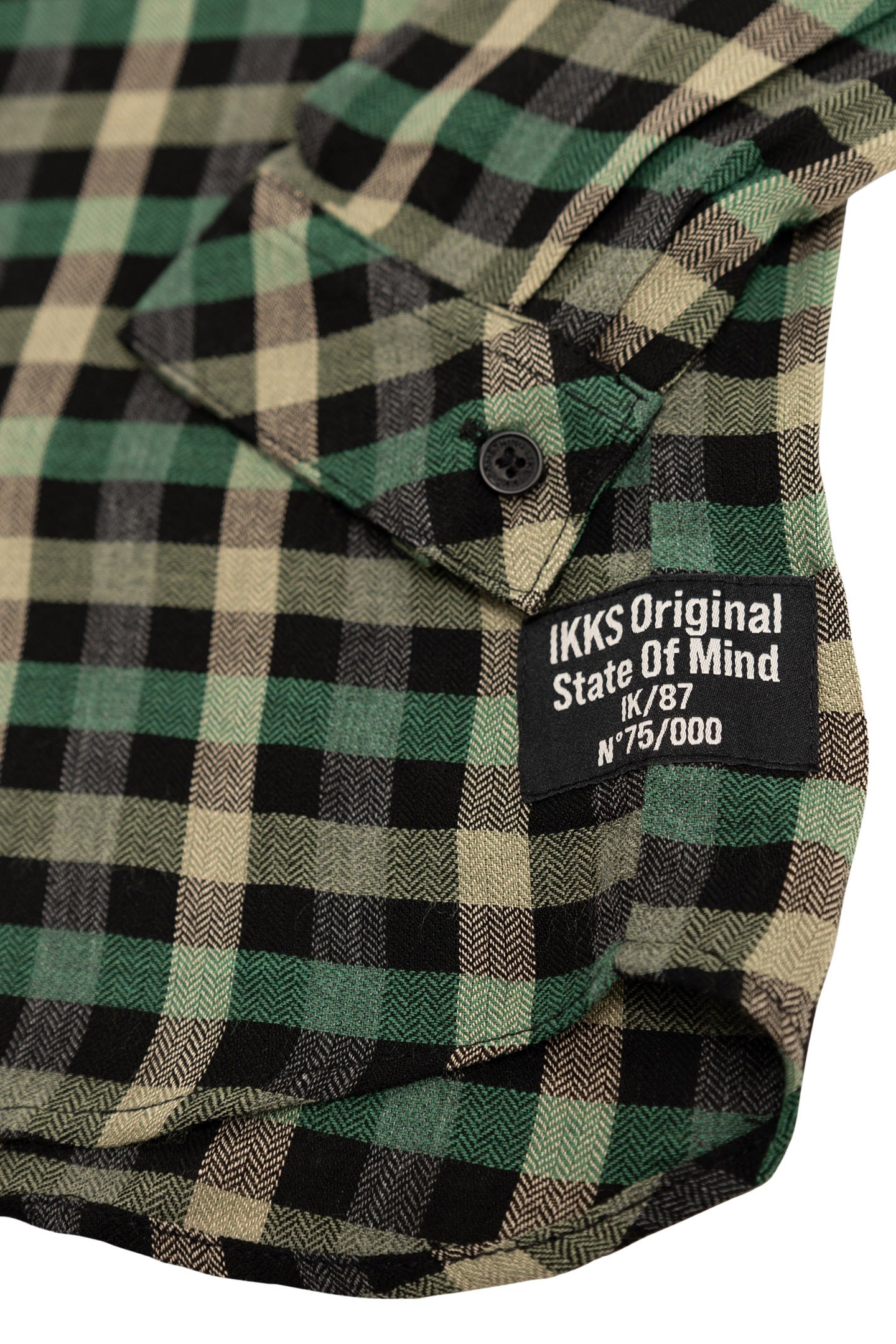 BOY'S KHAKI PLAID SHIRT 6