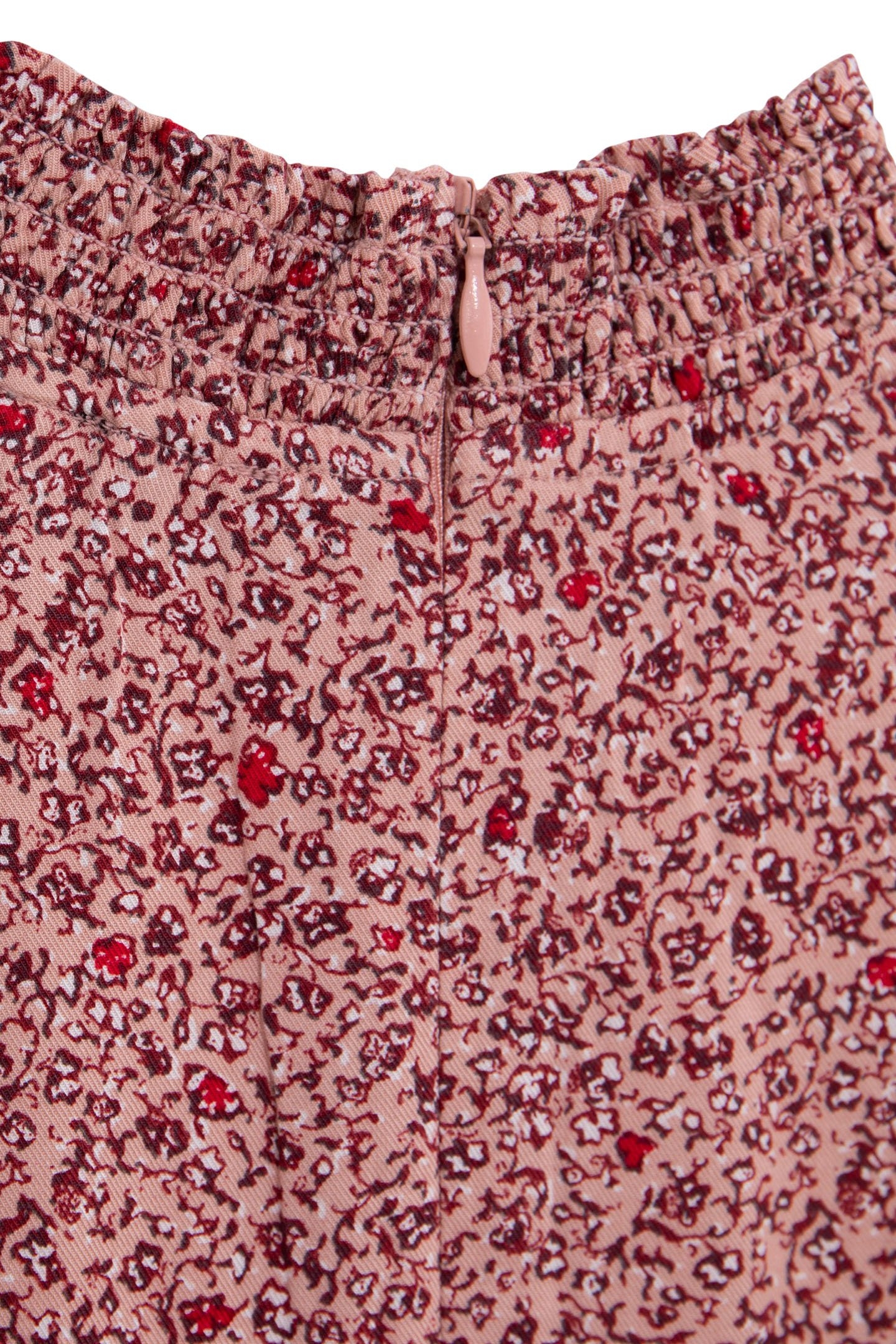 GIRL'S PINK FLORAL PRINT DRESS 5