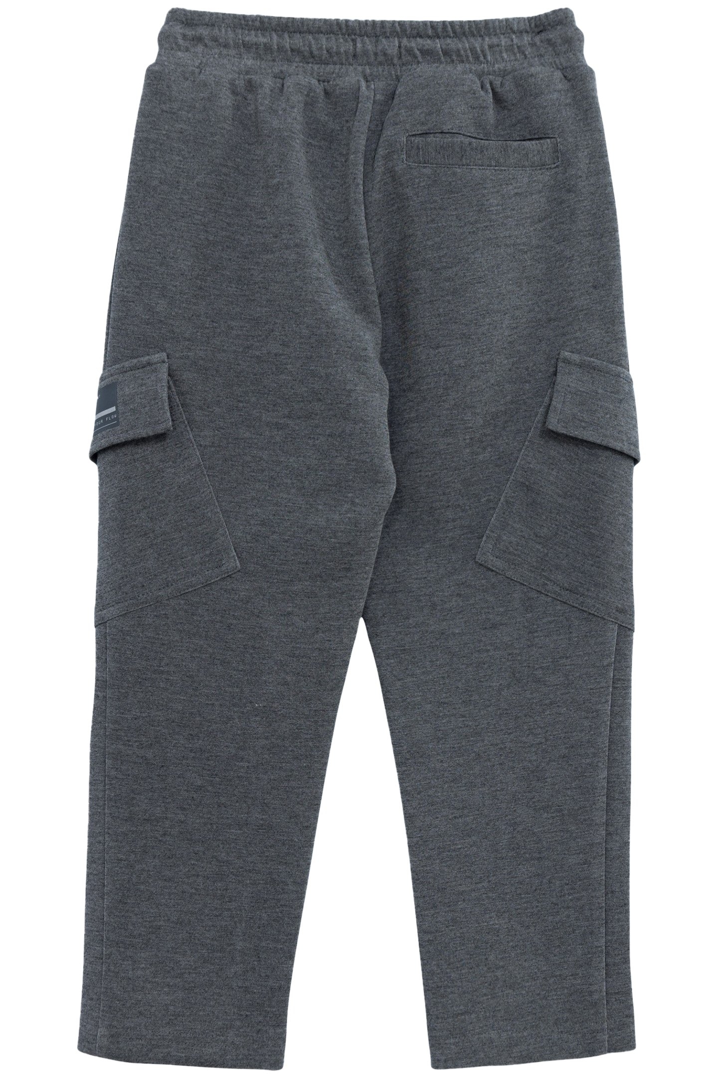 BATTLE GREY JOGGING SUIT REFLECTIVE LABEL POCKET BOY 2