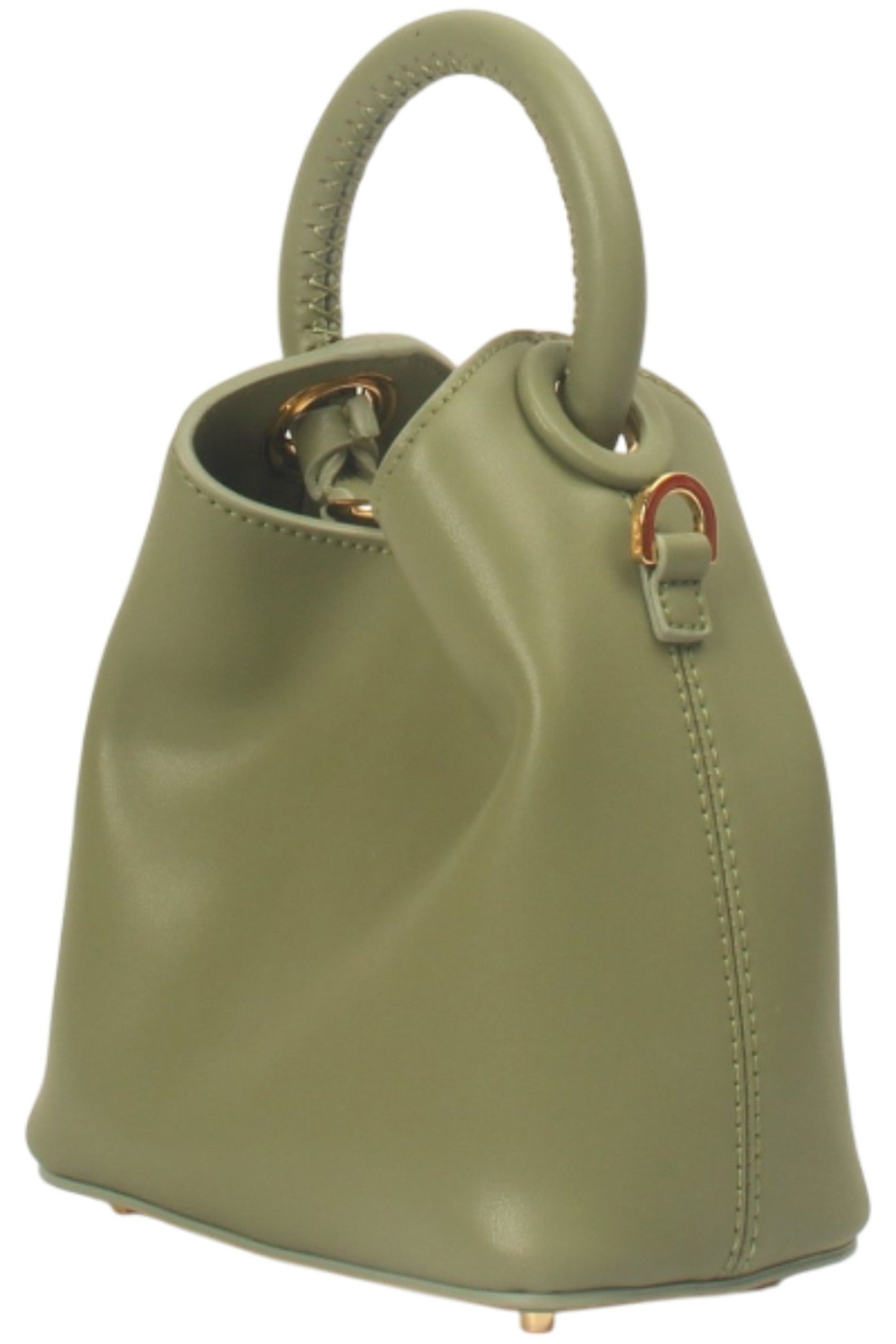 MADELEINE LEATHER ASPARAGUS GREEN 2