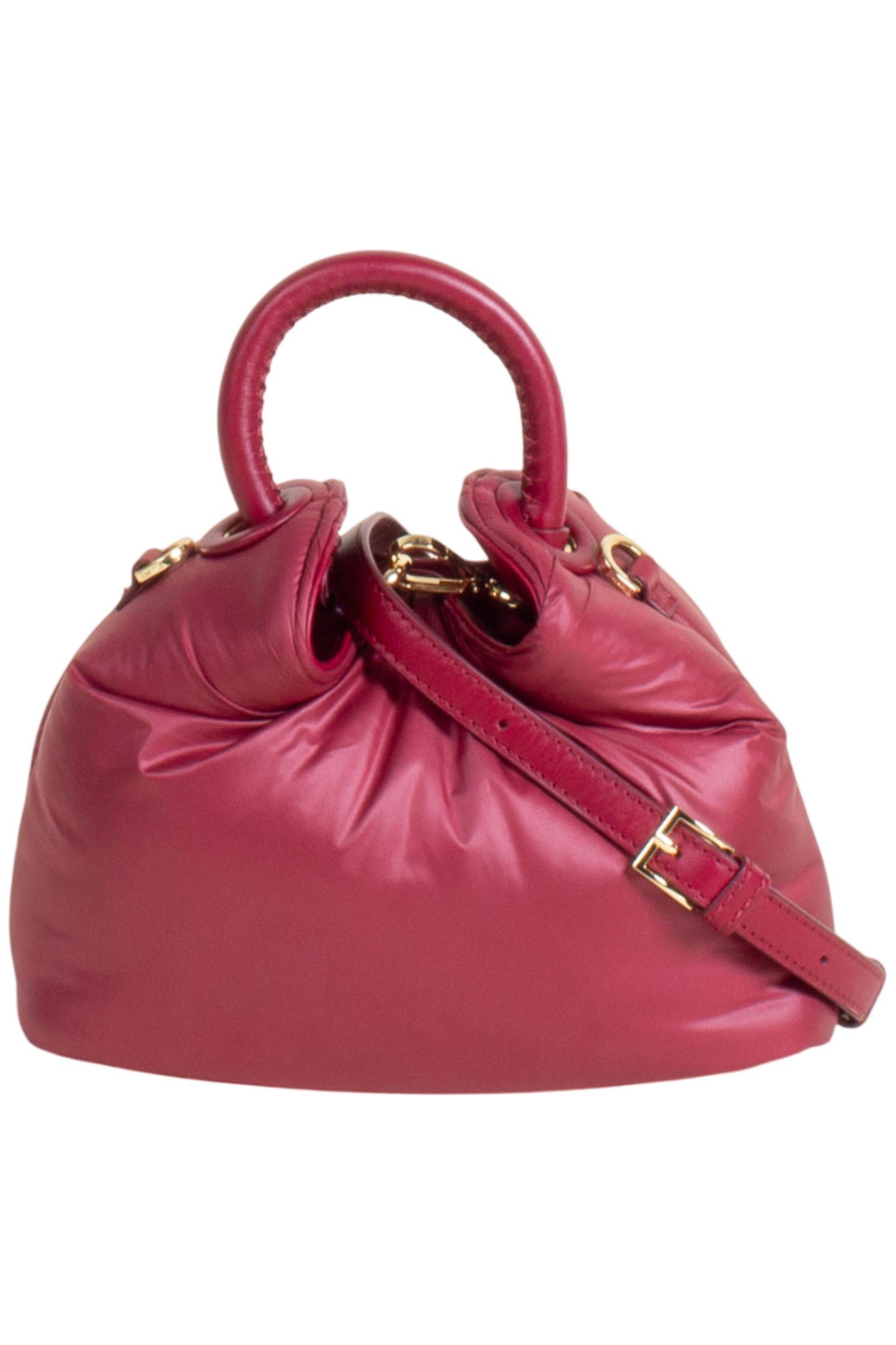 BAOZI NYLON PUFFER BURGUNDY 2