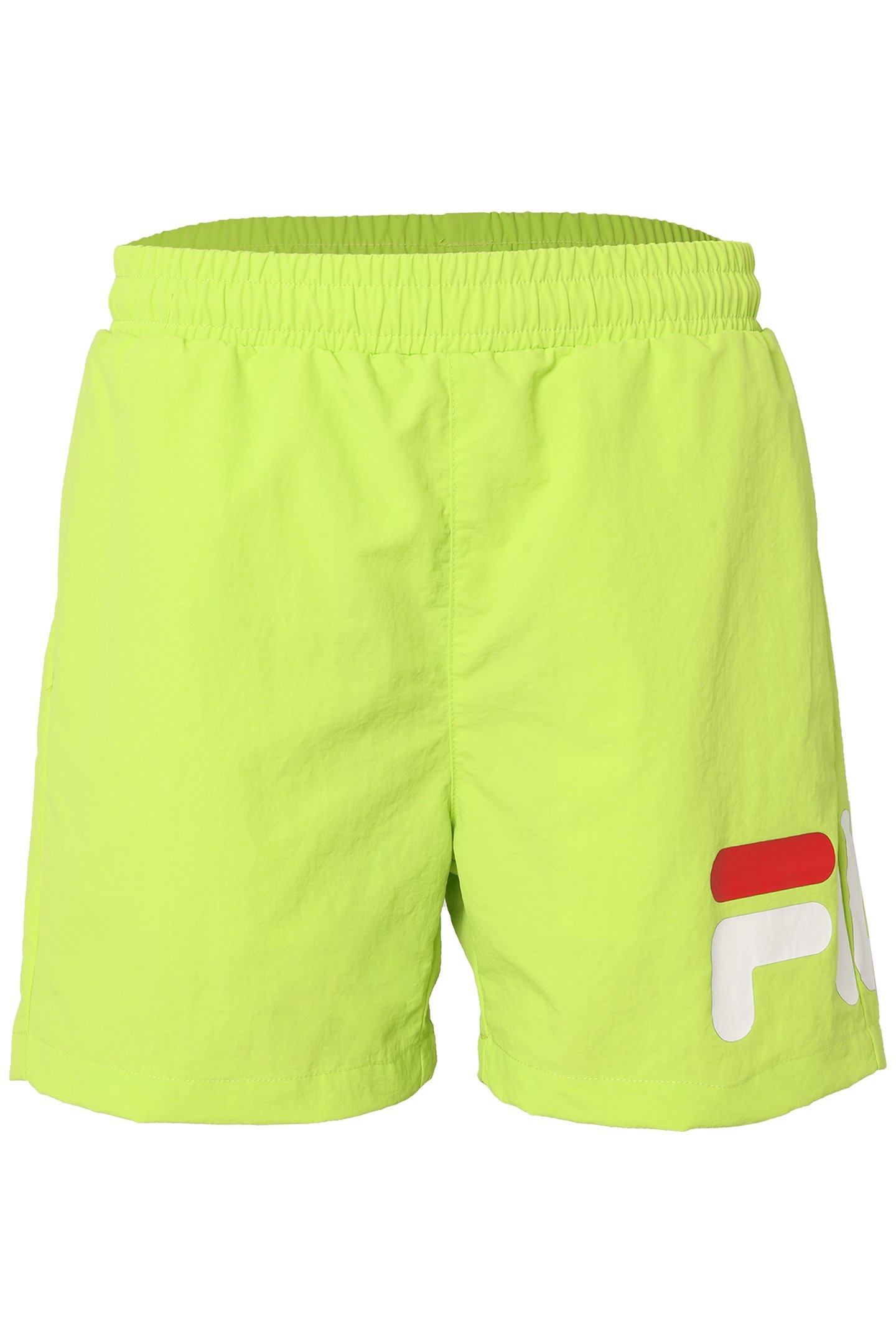 BOYS SONNBERG LOGO BEACH SHORTS ACID LIME 1