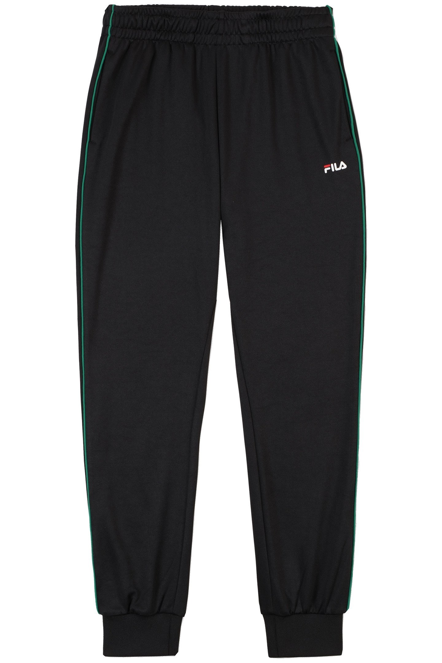 BOYS CAMPASSO REGULAR TRACK PANTS BLACK 1