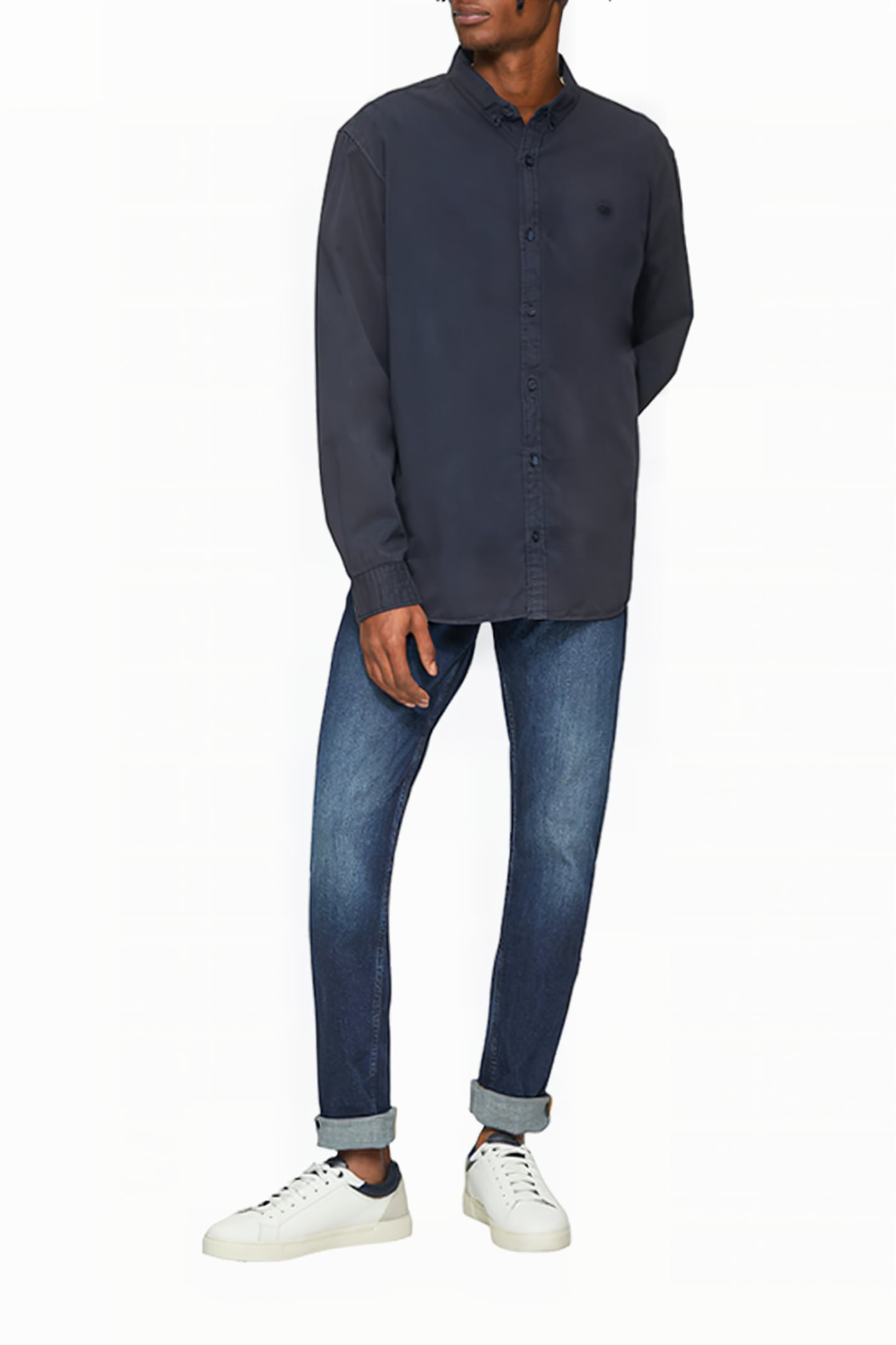 S.OLIVER-QS SHIRT MARINE BLUE 2