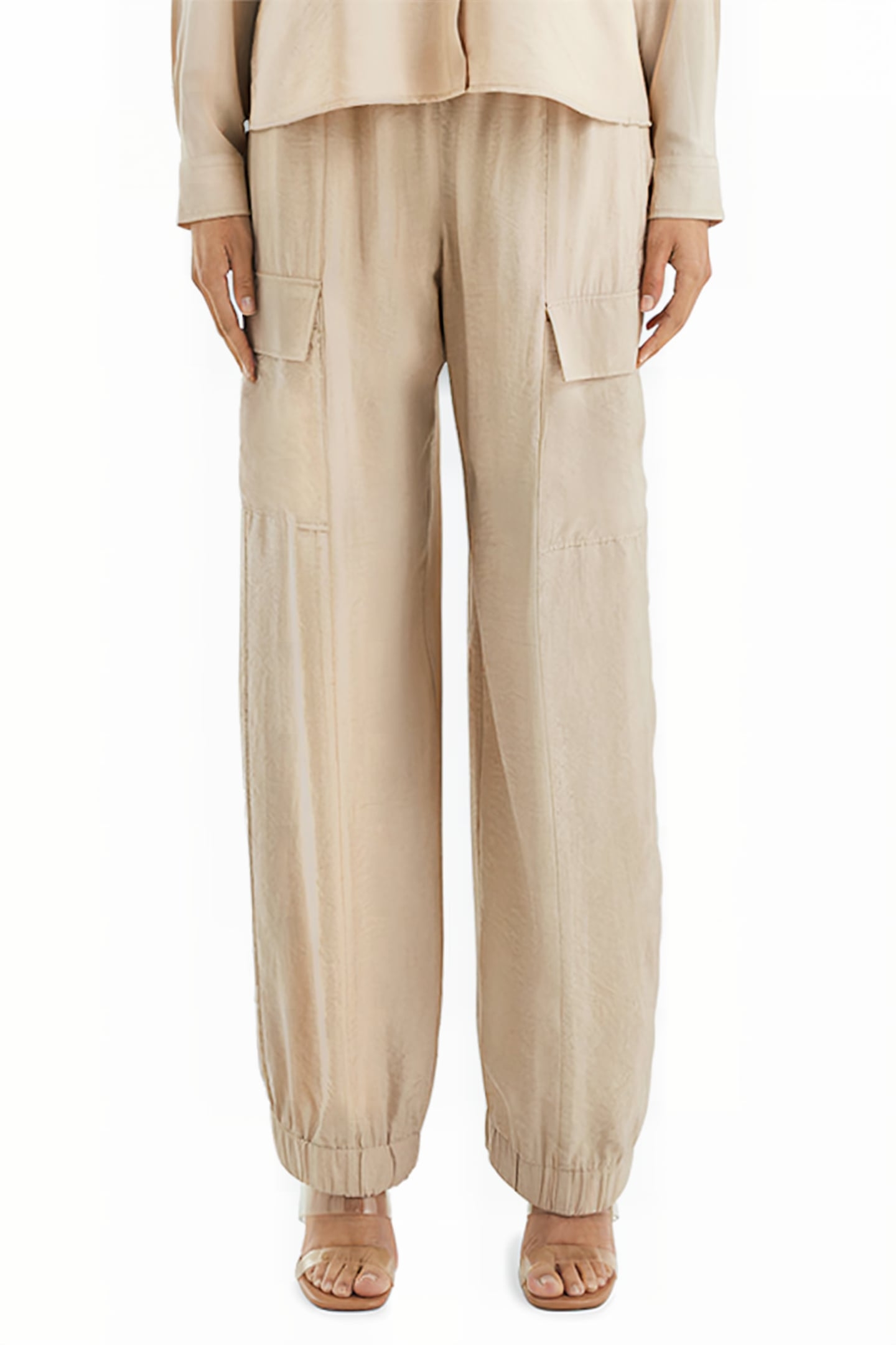 S.OLIVER-QS PANT BEIGE 1