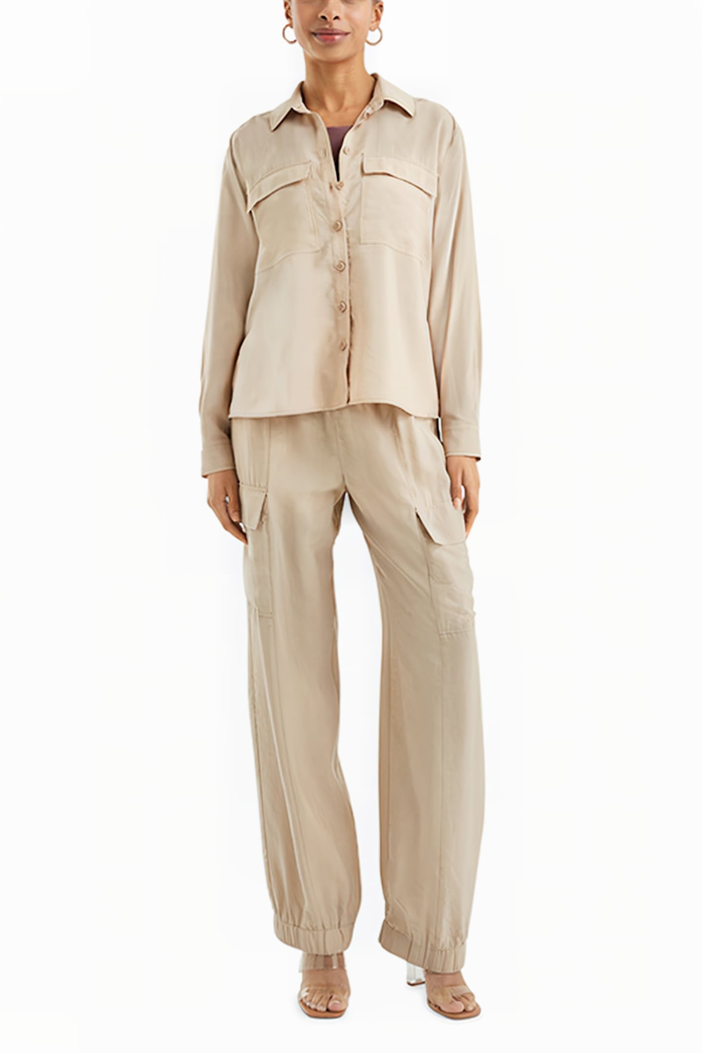 S.OLIVER-QS PANT BEIGE 2