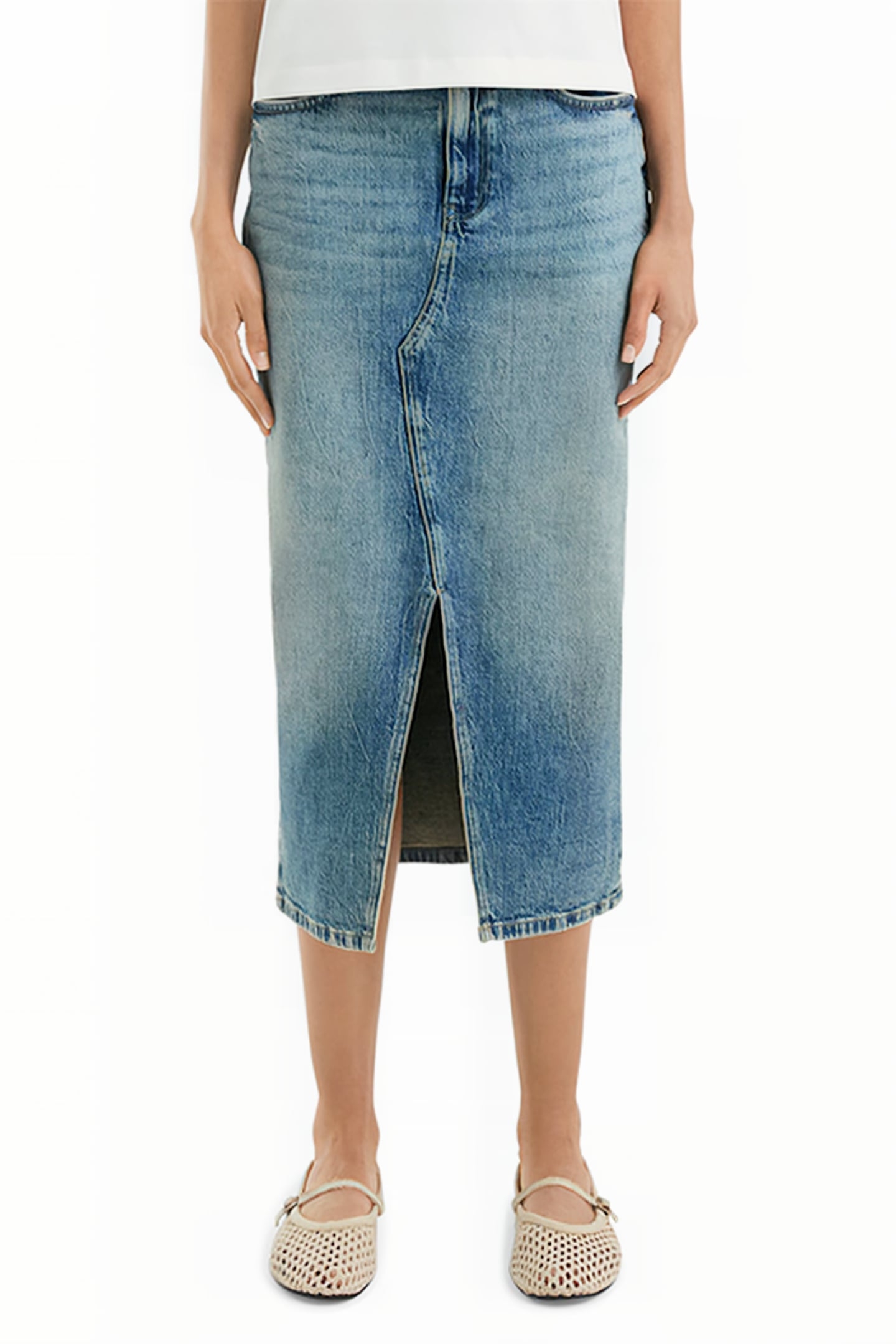S.OLIVER-QS SKIRT BLUE-DENIM 1