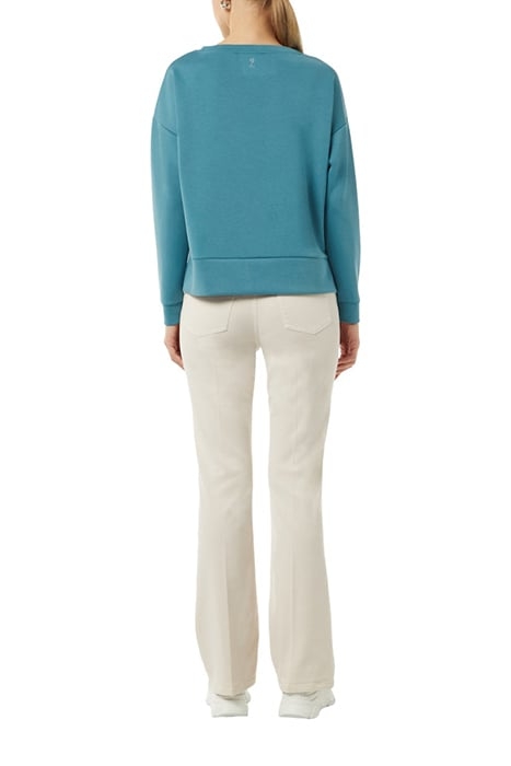 COMMA SWEATSHIRTS BLUE GREEN 2