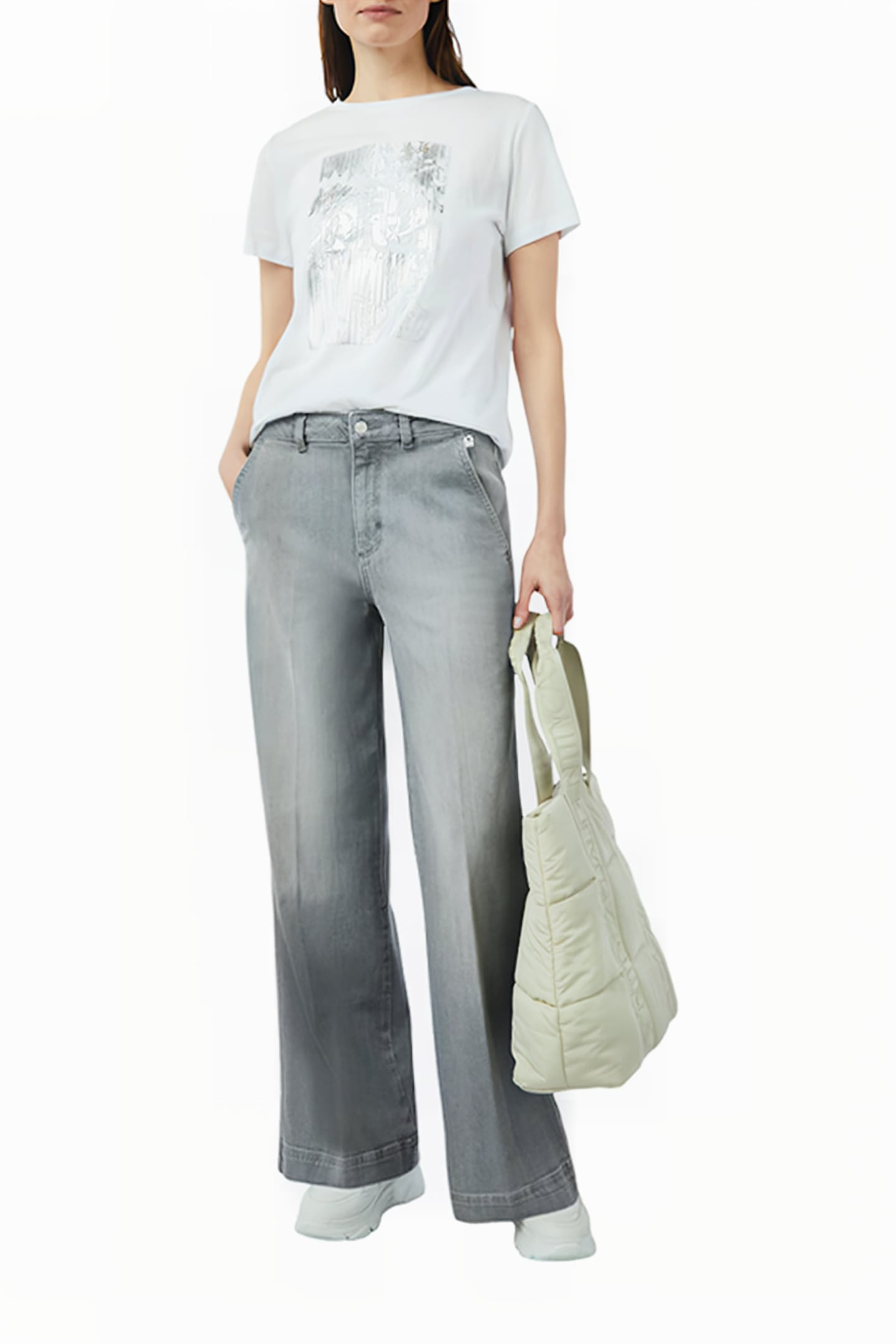 COMMA JEANS GREY DENIM 2