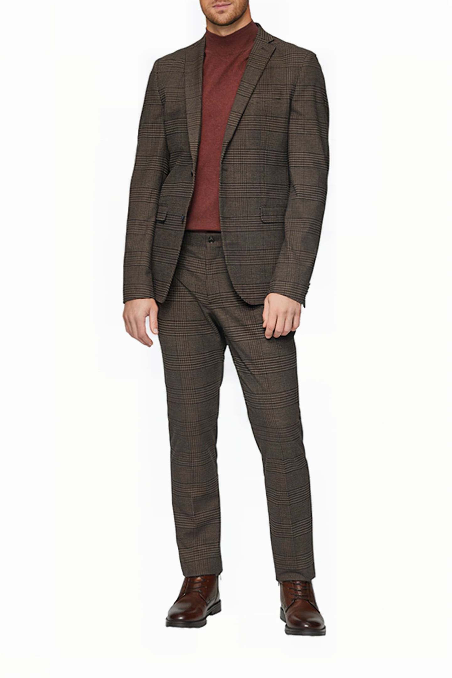 S.OLIVER PANT BROWN 2