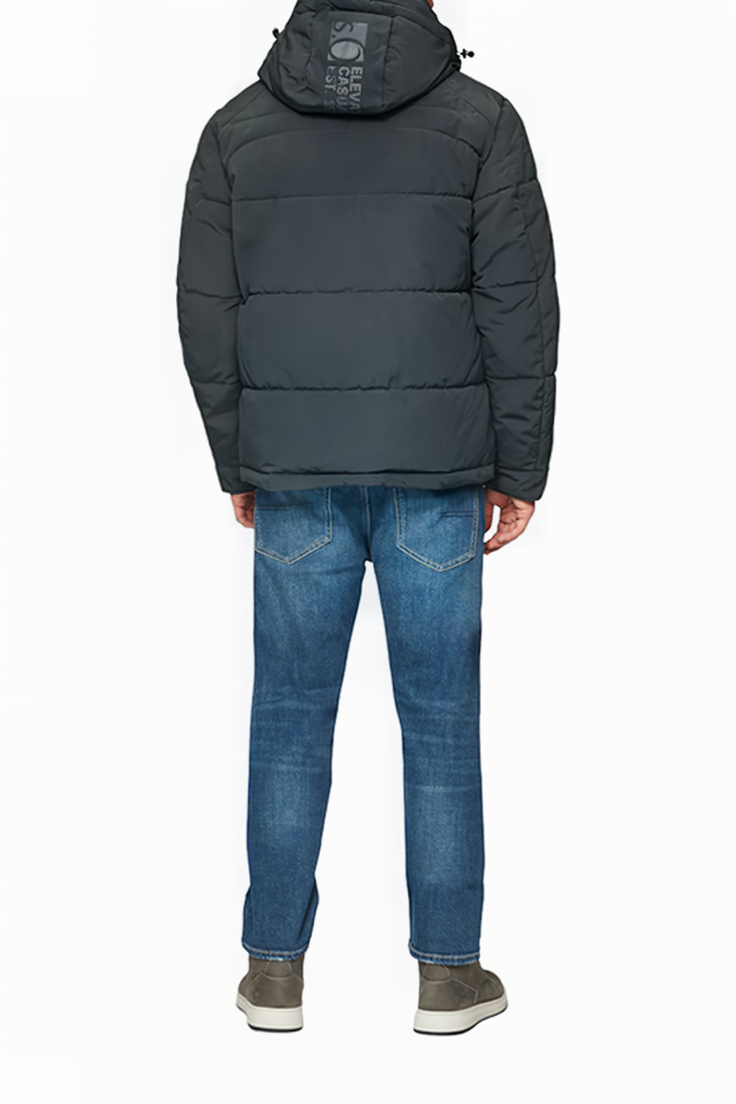 S.OLIVER JACKET OUTDOOR GREY/BLACK 3