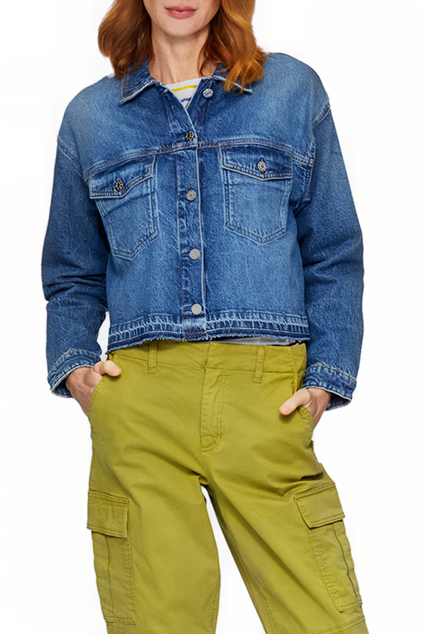 S.OLIVER JACKET INDOOR BLUE-DENIM 1