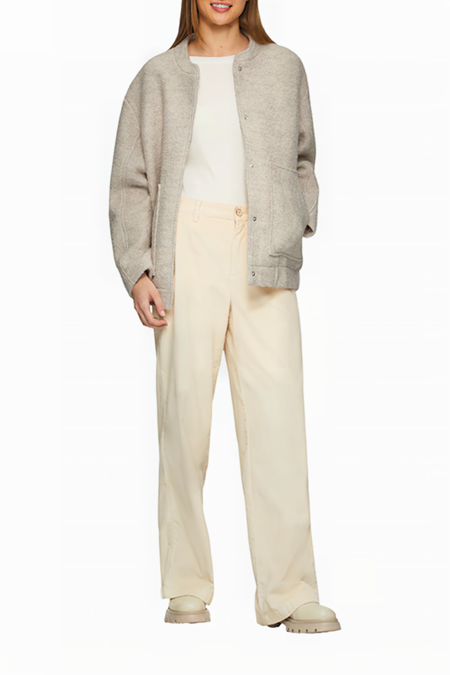 S.OLIVER JACKET OUTDOOR BEIGE 1