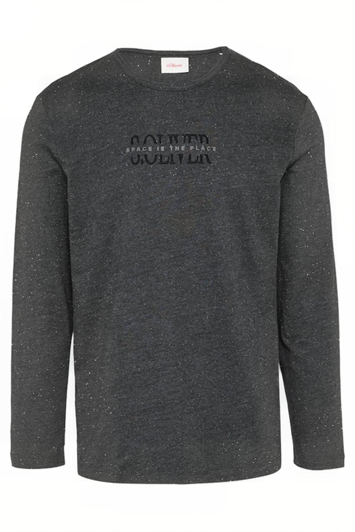 S.OLIVER T-SHIRTS GREY/BLACK 4