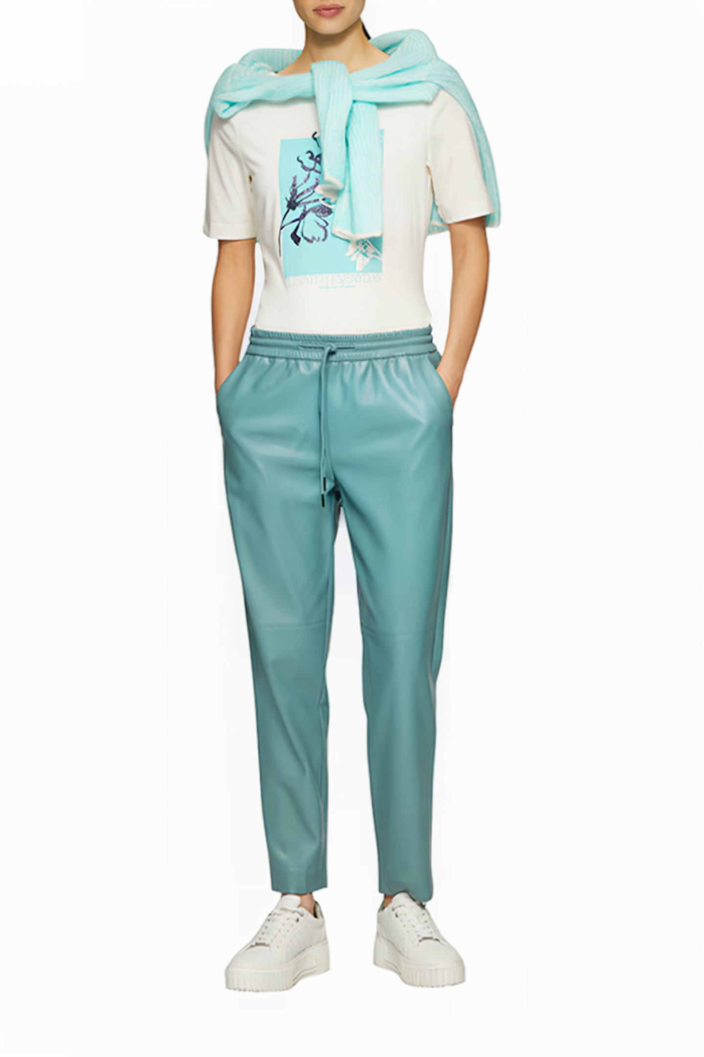 S.OLIVER PANT GREEN 2