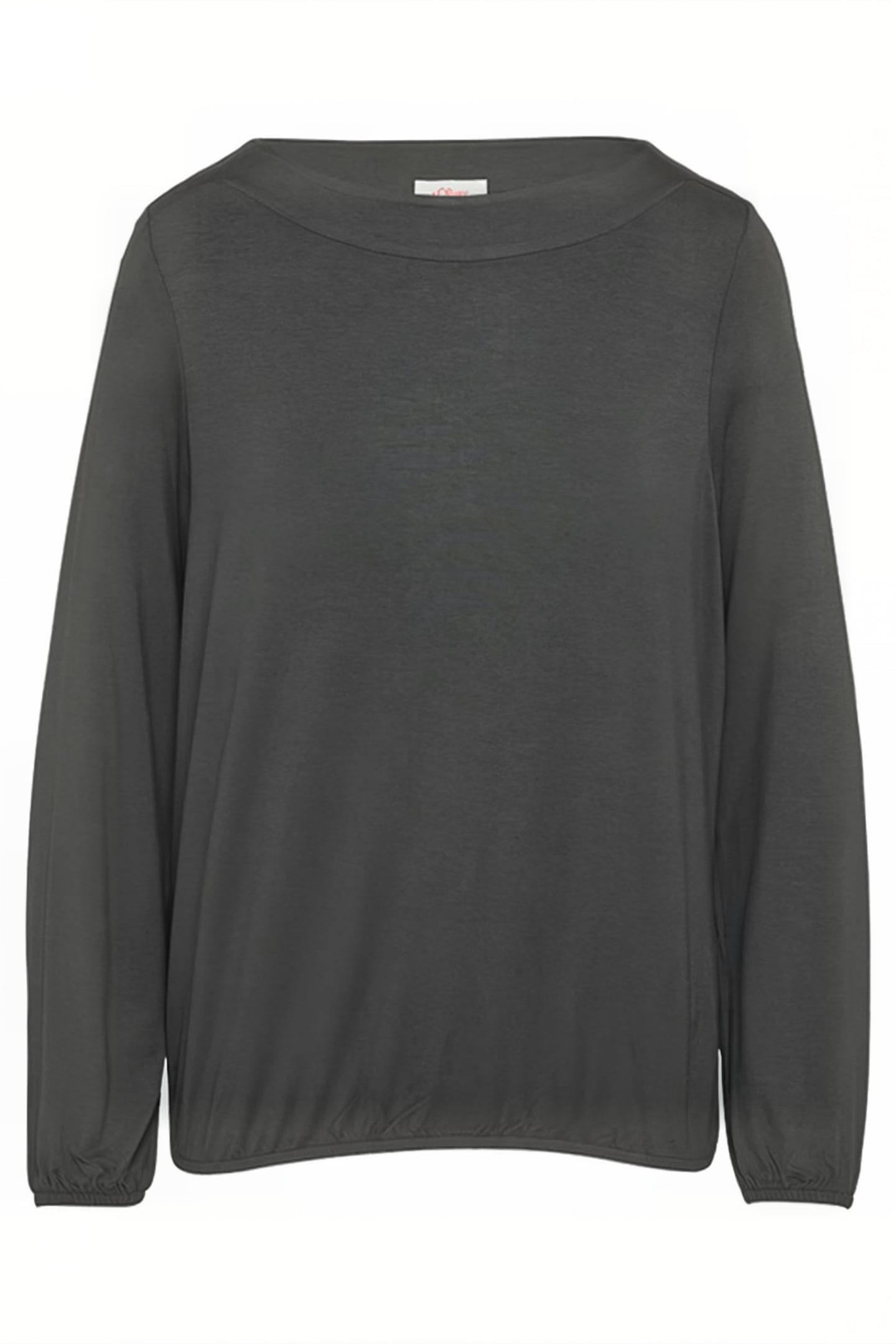 S.OLIVER T-SHIRTS GREY/BLACK 3