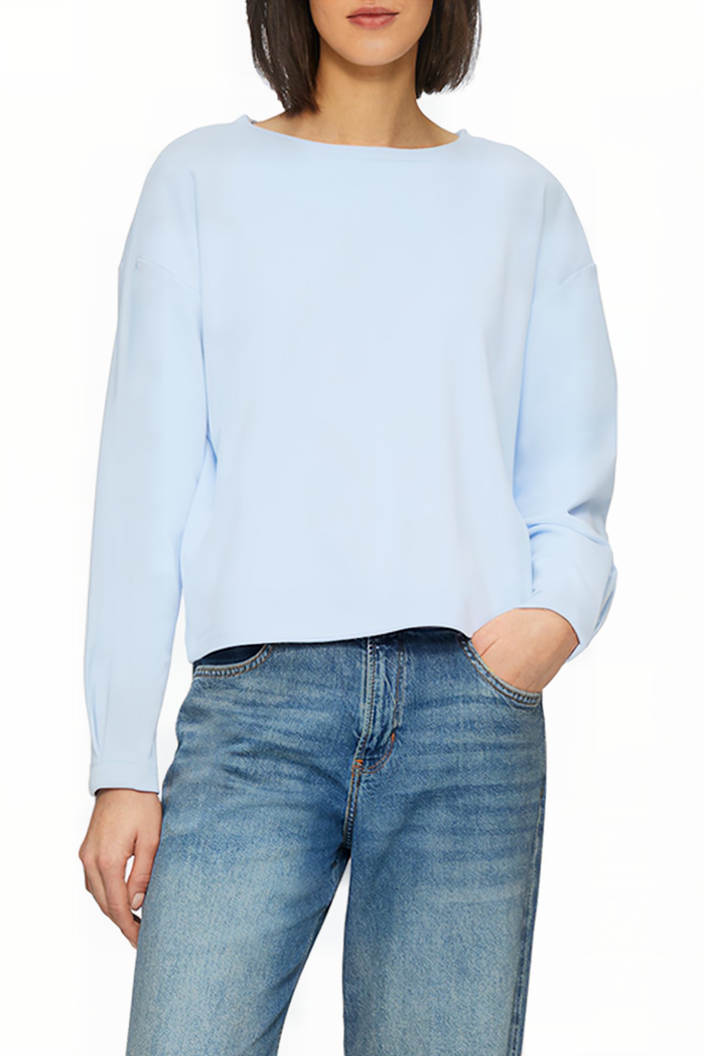 S.OLIVER SWEATSHIRTS LIGHTBLUE 1