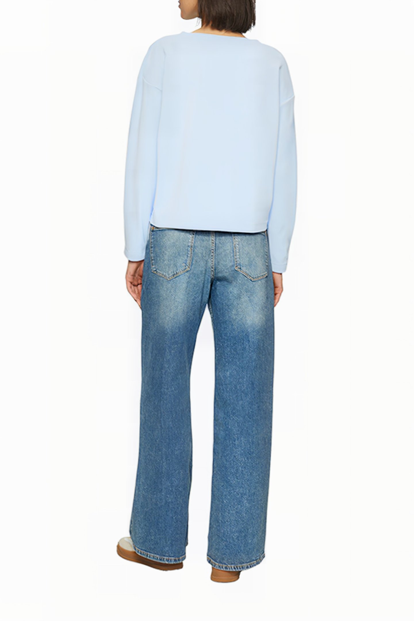 S.OLIVER SWEATSHIRTS LIGHTBLUE 2