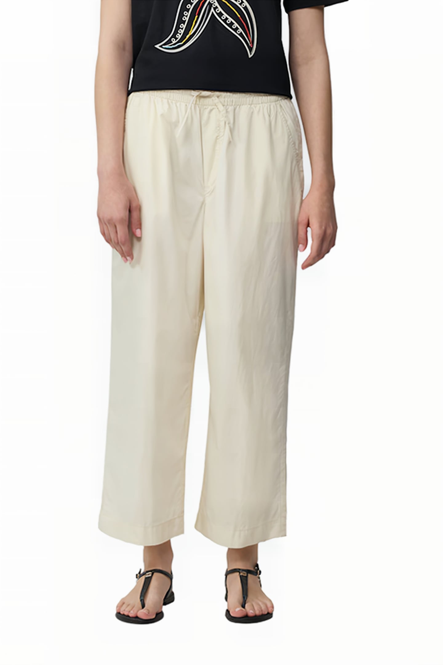 S.OLIVER HOSEN OFF WHITE 1