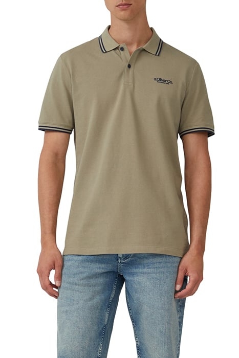 S.OLIVER POLOSHIRTS GREEN OLIVE 1