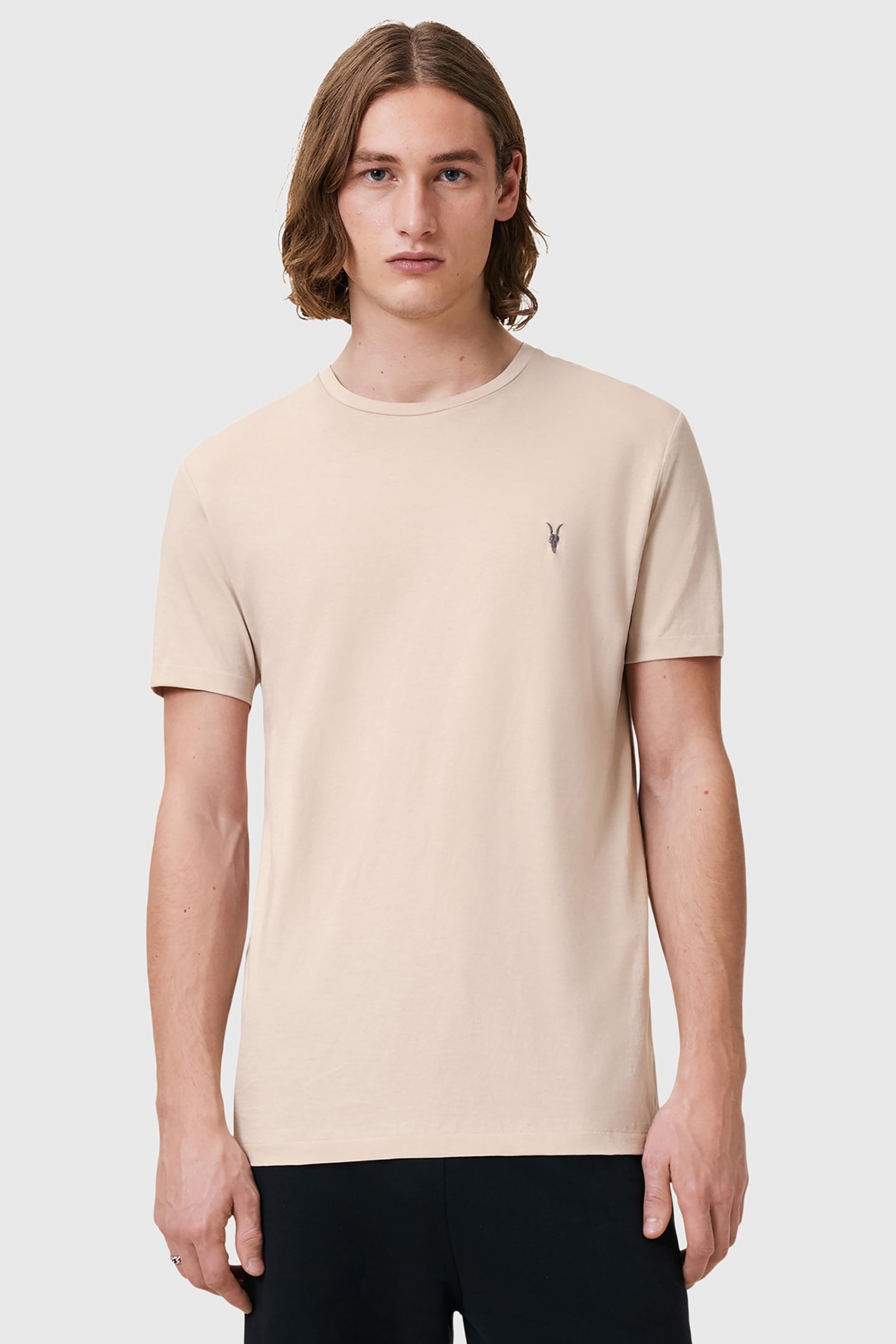 TONIC SS CREW 3 PK WHITE/BROWN/GREEN 1