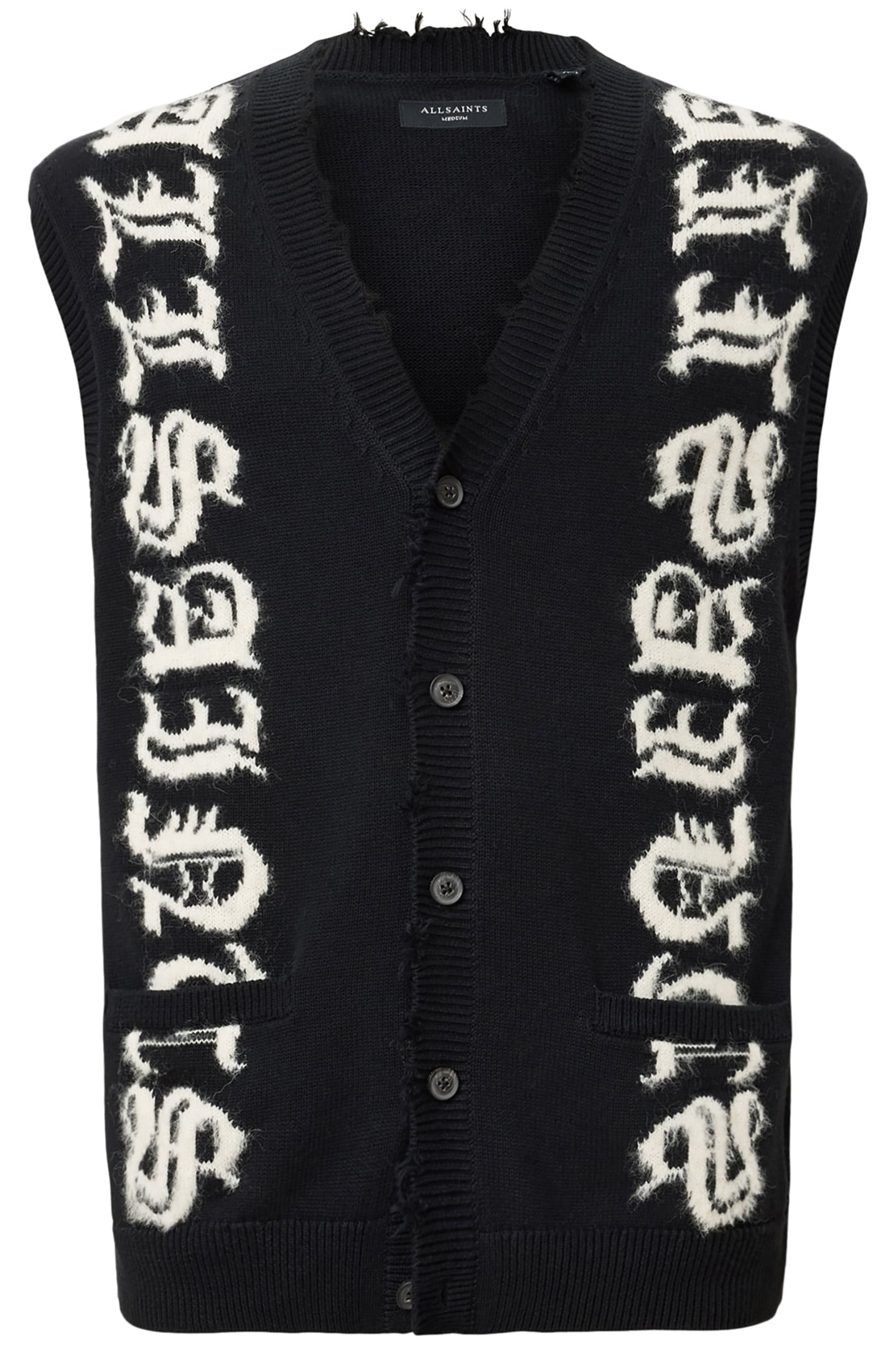 SCRIPTURE TANK BLACK/ECRU WHITE 6