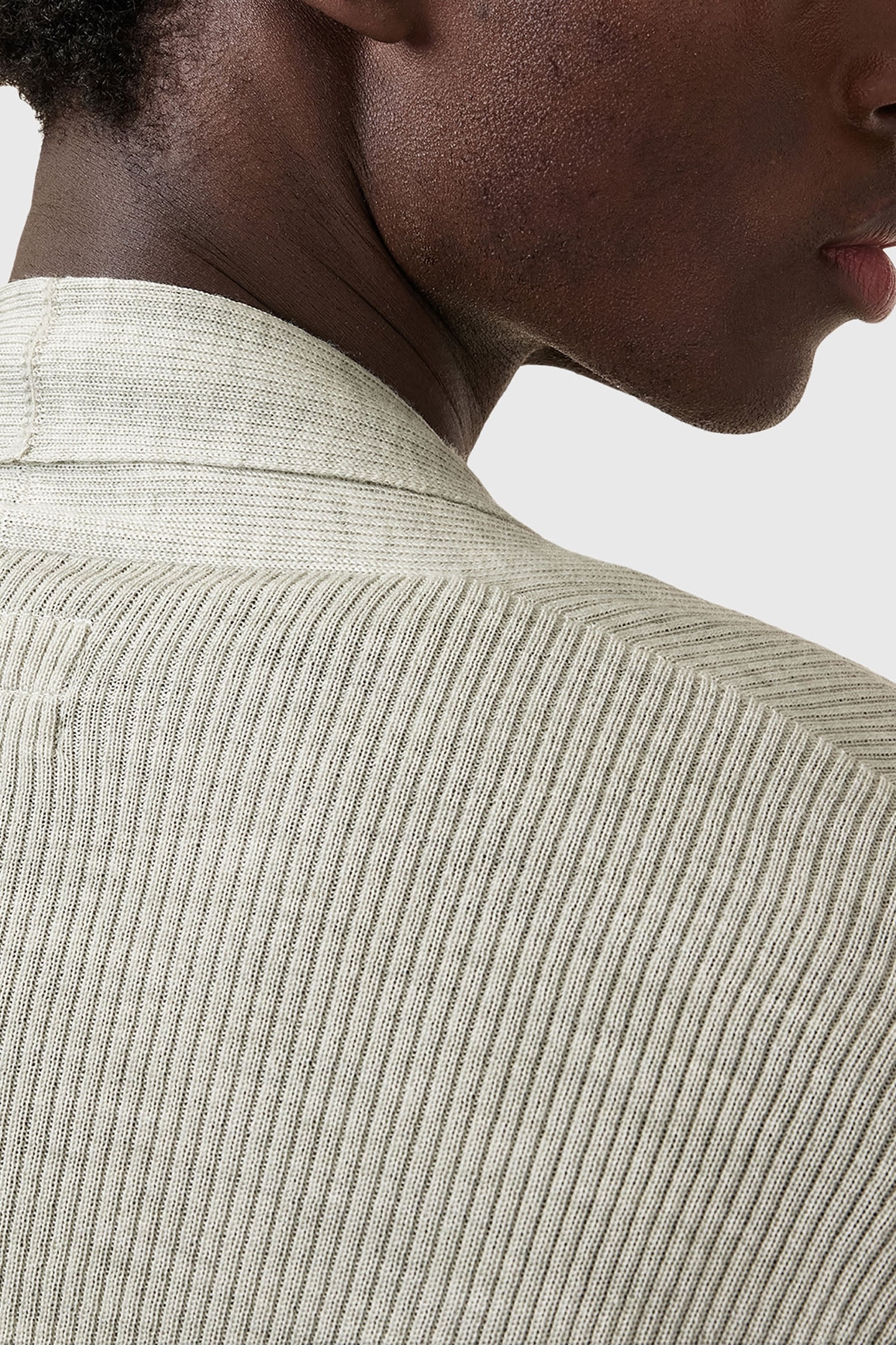 MODE MERINO OPEN CAR SLATE GREEN 6