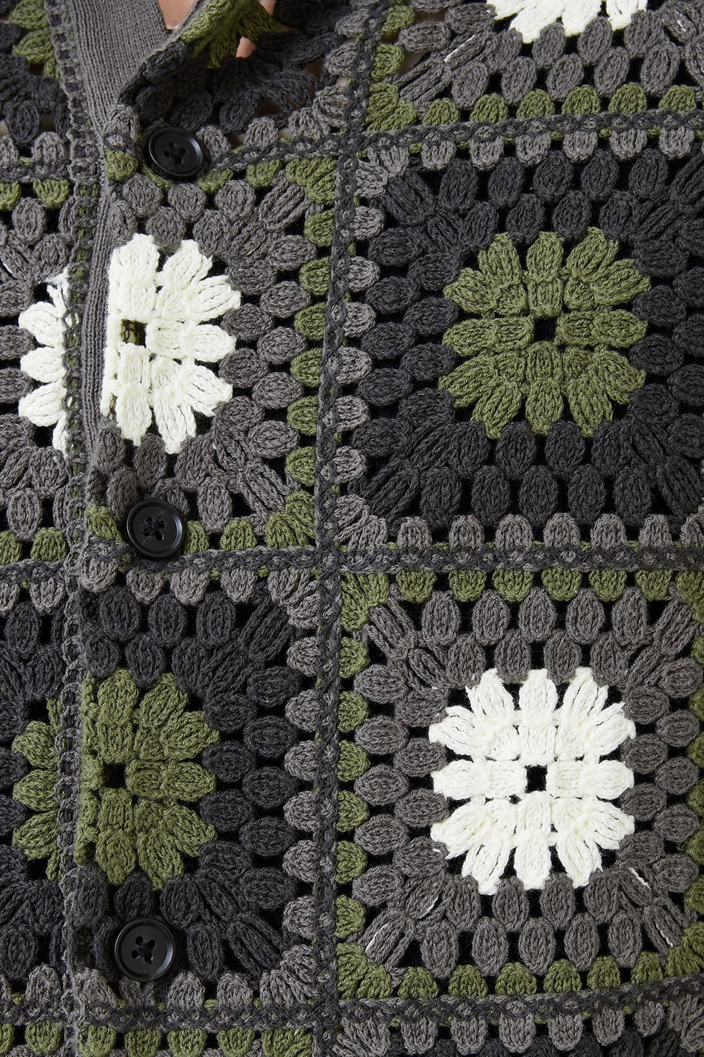 MANDON CARDIGAN GREEN MULTI 7