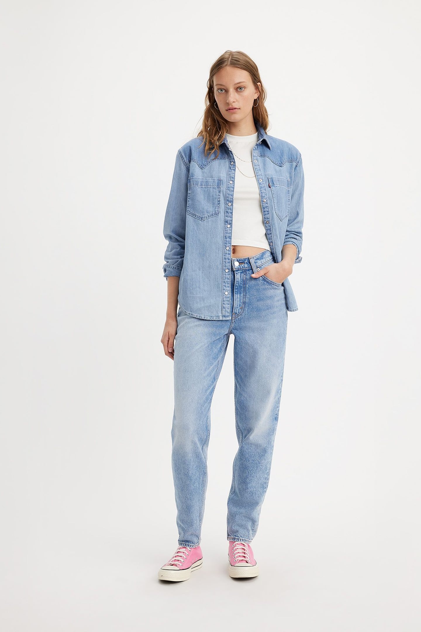80S MOM JEANS MED INDIGO 6