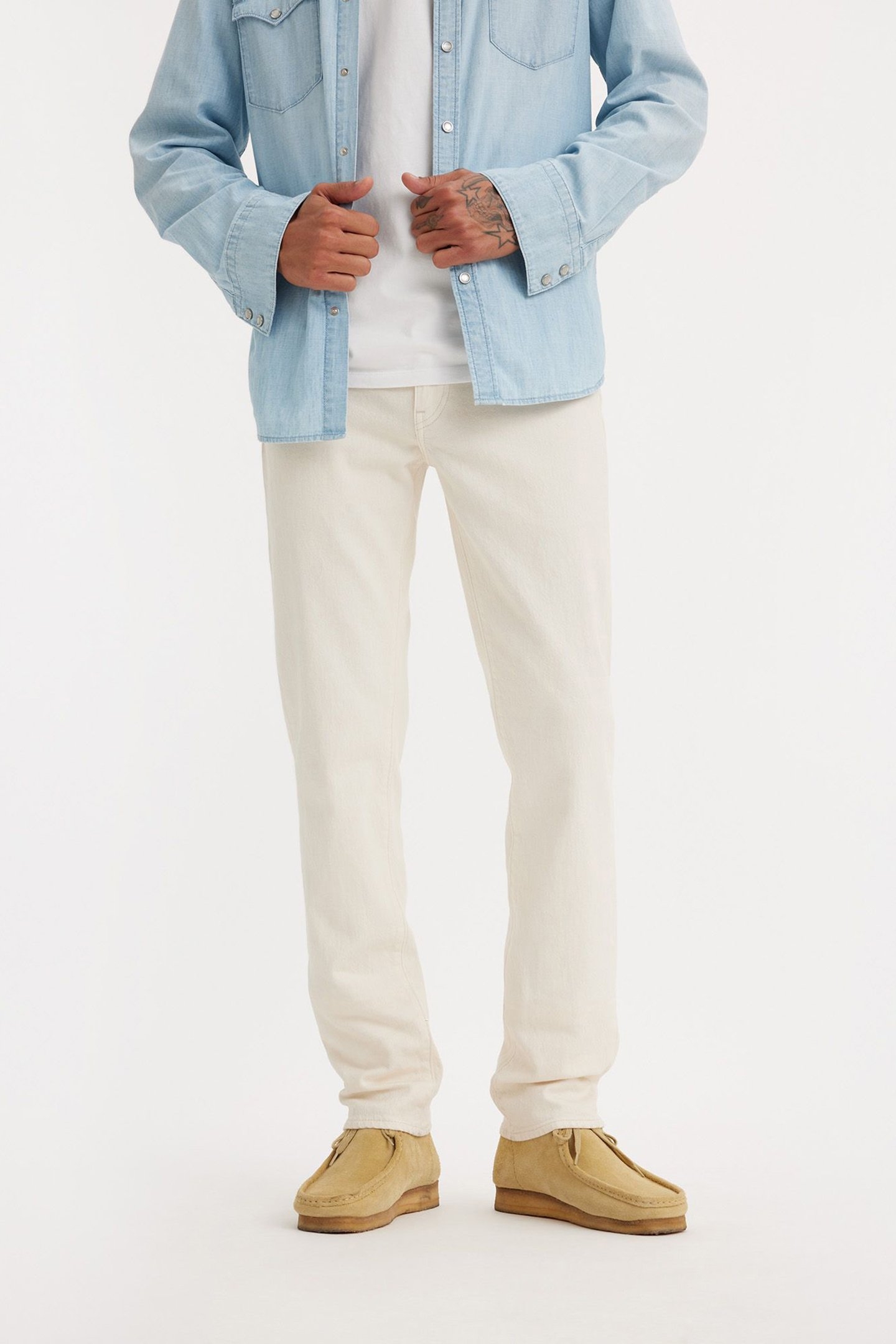 511™ SLIM JEANS TAN 1