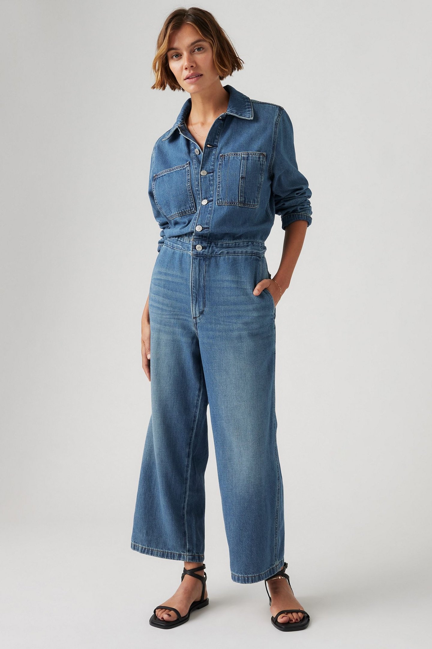ICONIC JUMPSUIT MED INDIGO 5