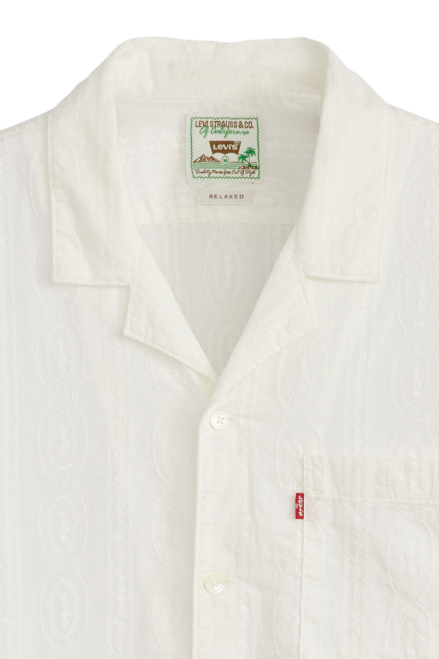 SUNSET CAMP SHIRT WHITE 6