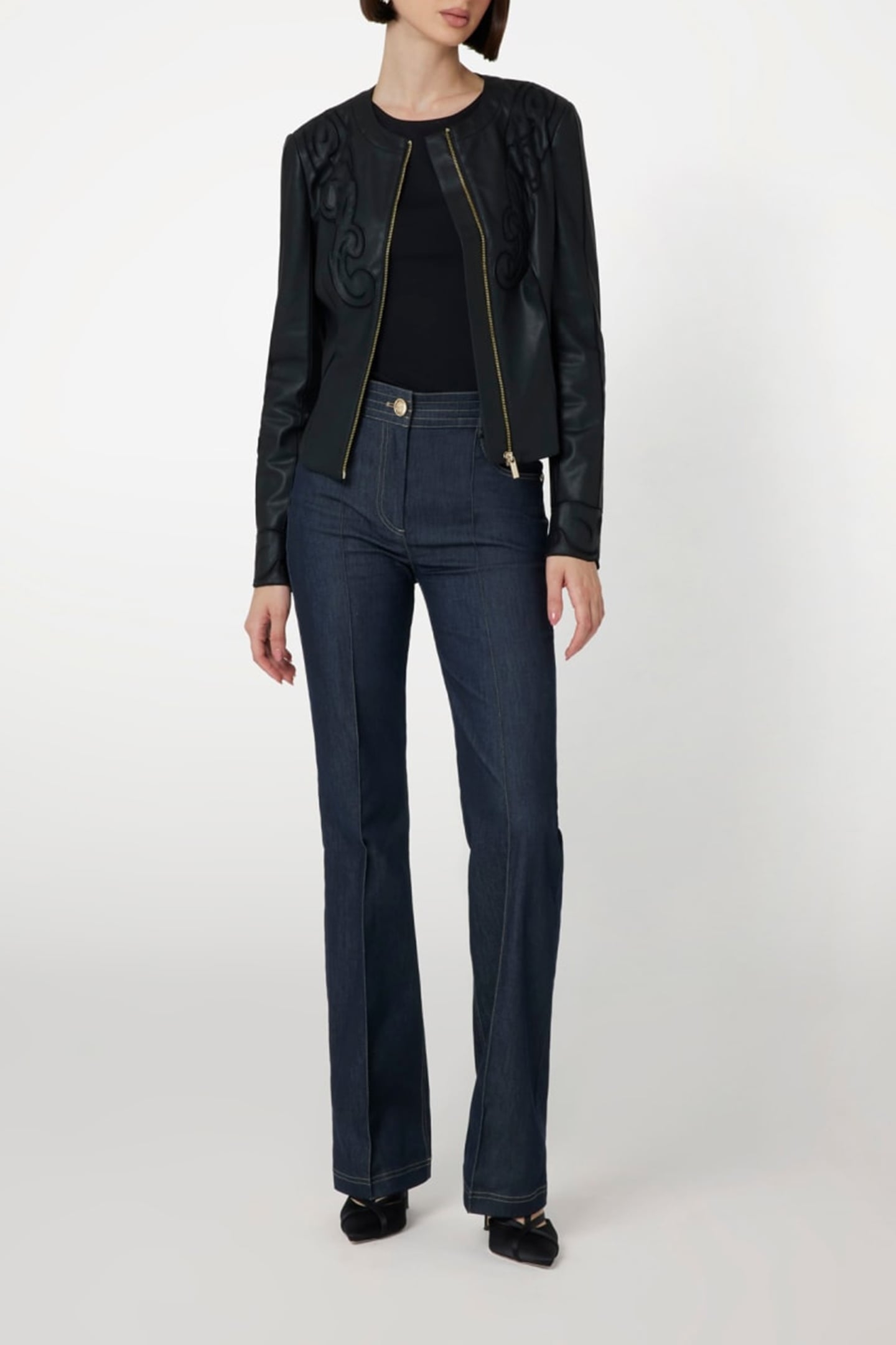 MARCIANO BY GUESS MELINDA JACKET JET BLACK 3