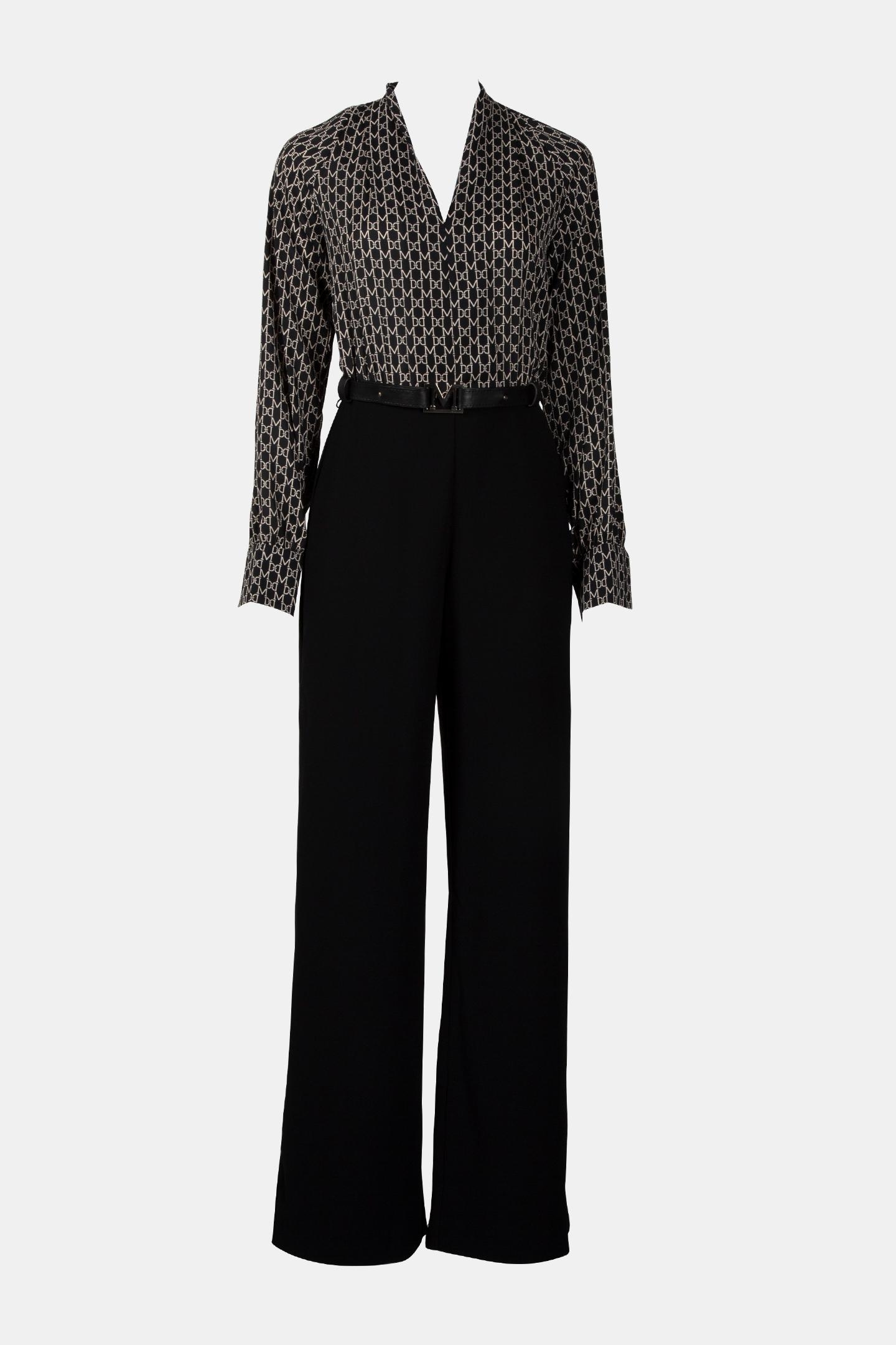 MARCIANO BY GUESS EDITH MIX FABRIC JUM NEW MONOGRAM BLACK B 5