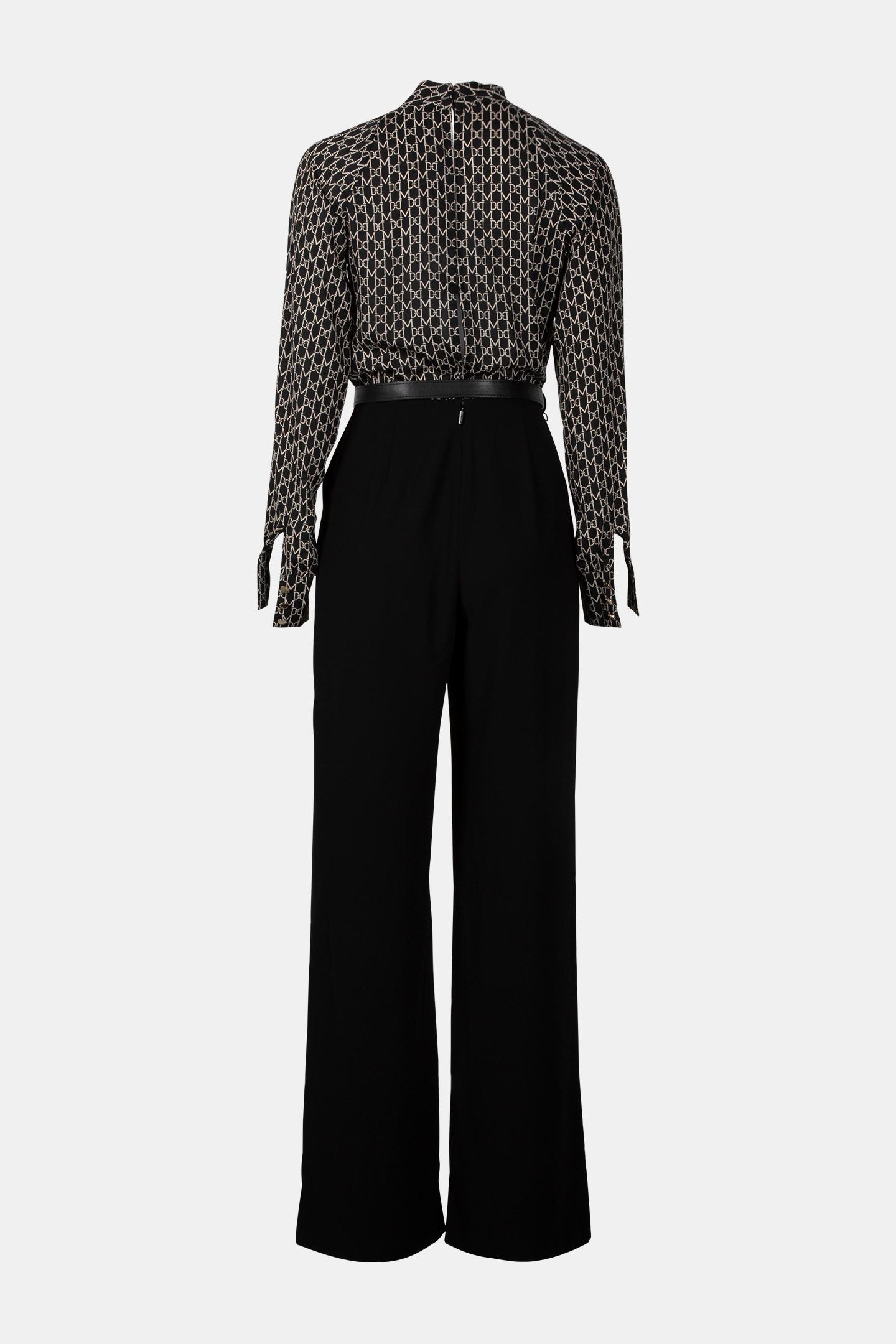 MARCIANO BY GUESS EDITH MIX FABRIC JUM NEW MONOGRAM BLACK B 6