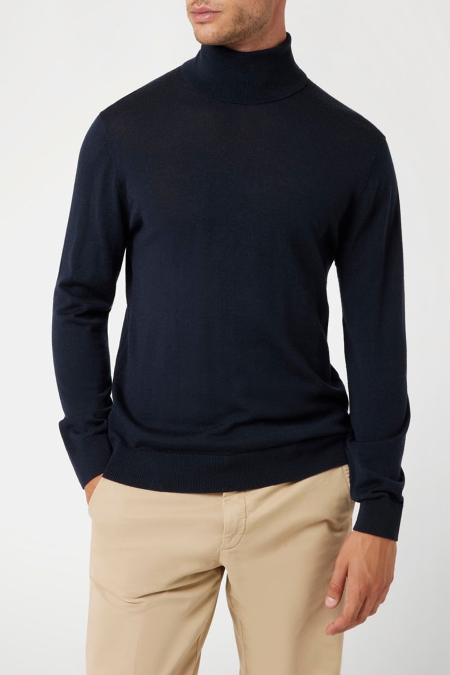 MERINO WOOL ESSENTIA NAVY SEA 1