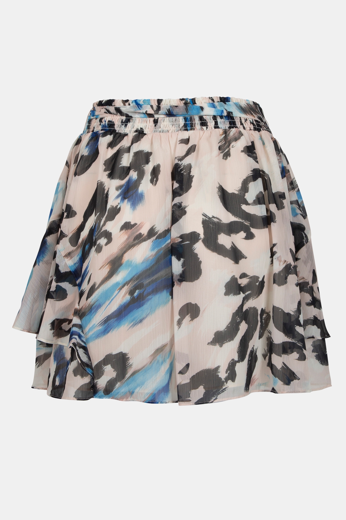 GUESS ECO LAILA MINI SKIRT ABSTRACT ANIMALIER P 4