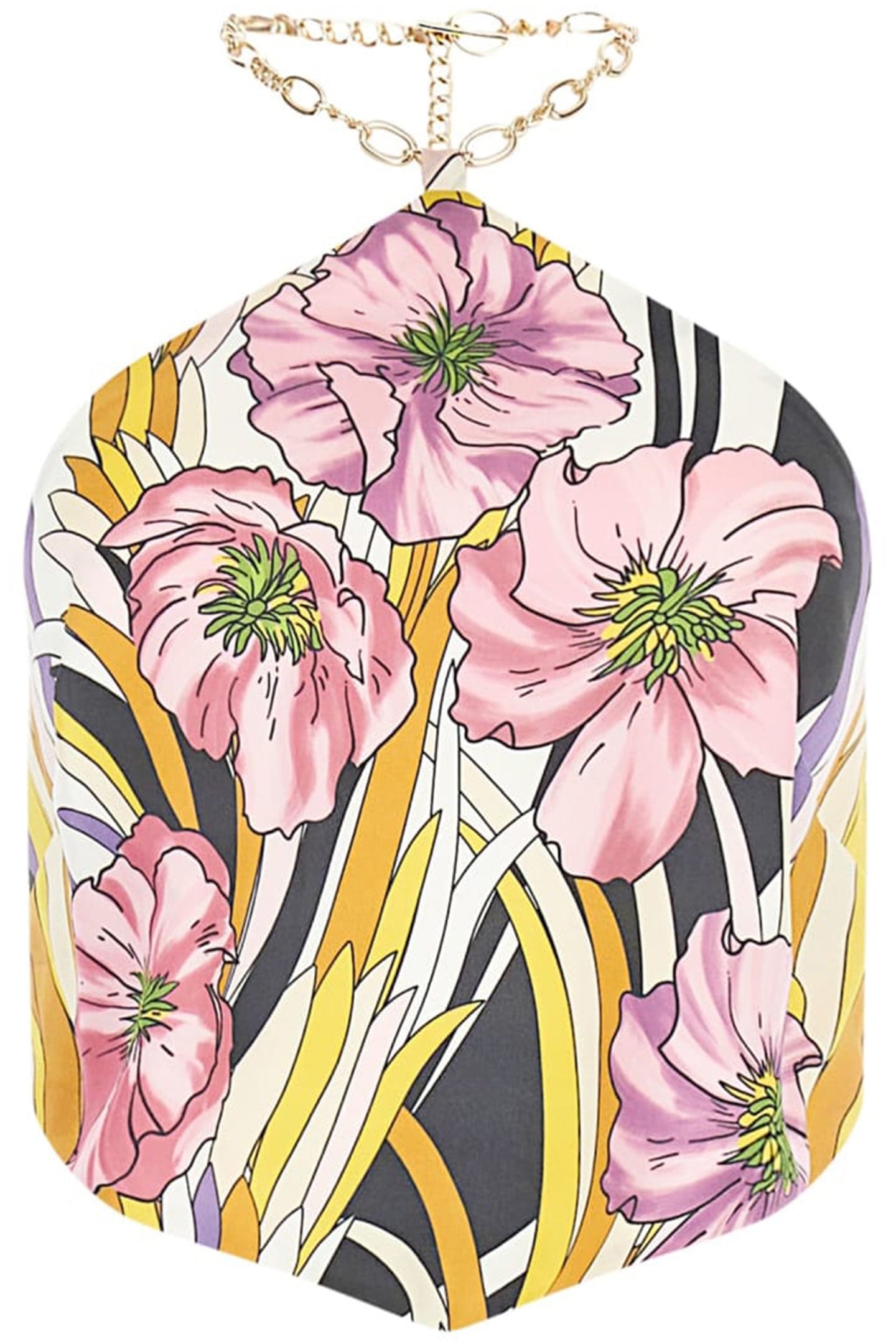 MARCIANO BY GUESS MORNING GLORY SCARF TOP MORNING GLORY 4