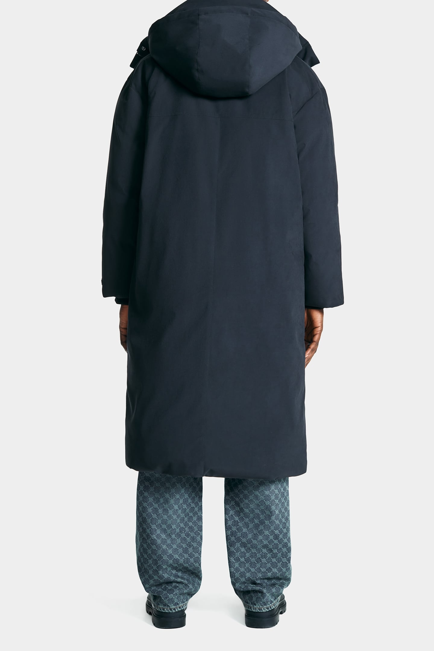 ROWA PUFFER COAT BLACK 2