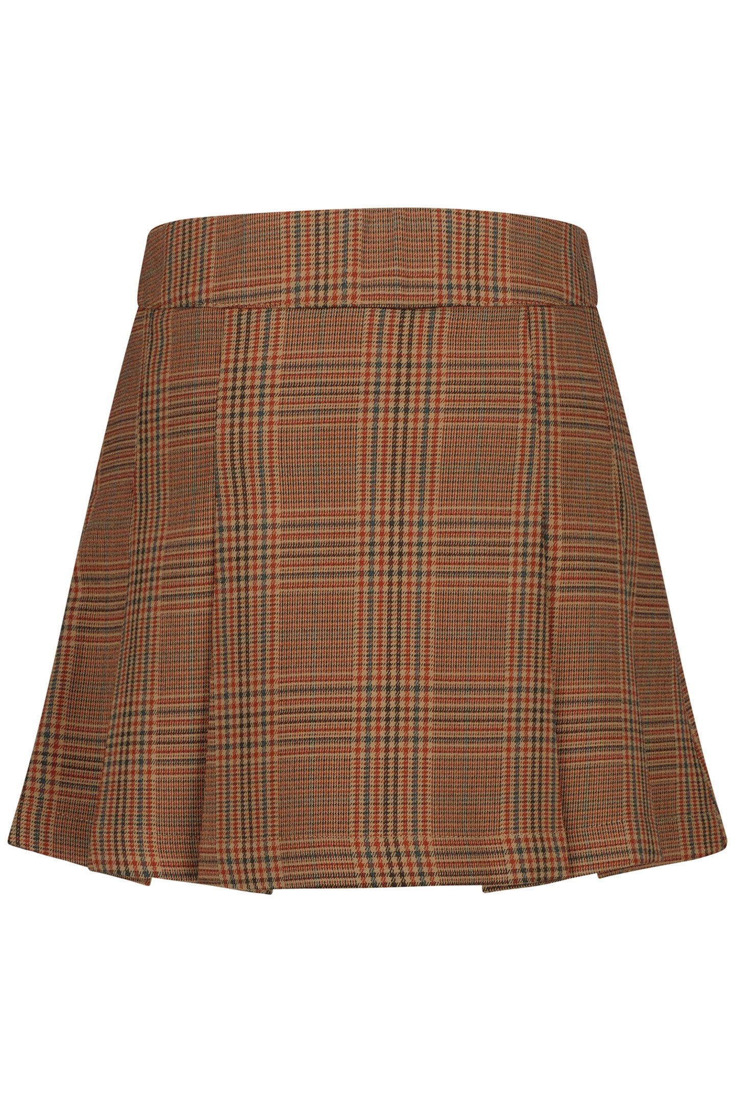 GIRLS RUSIE MINI SKIRT RUSTIC BROWN 2