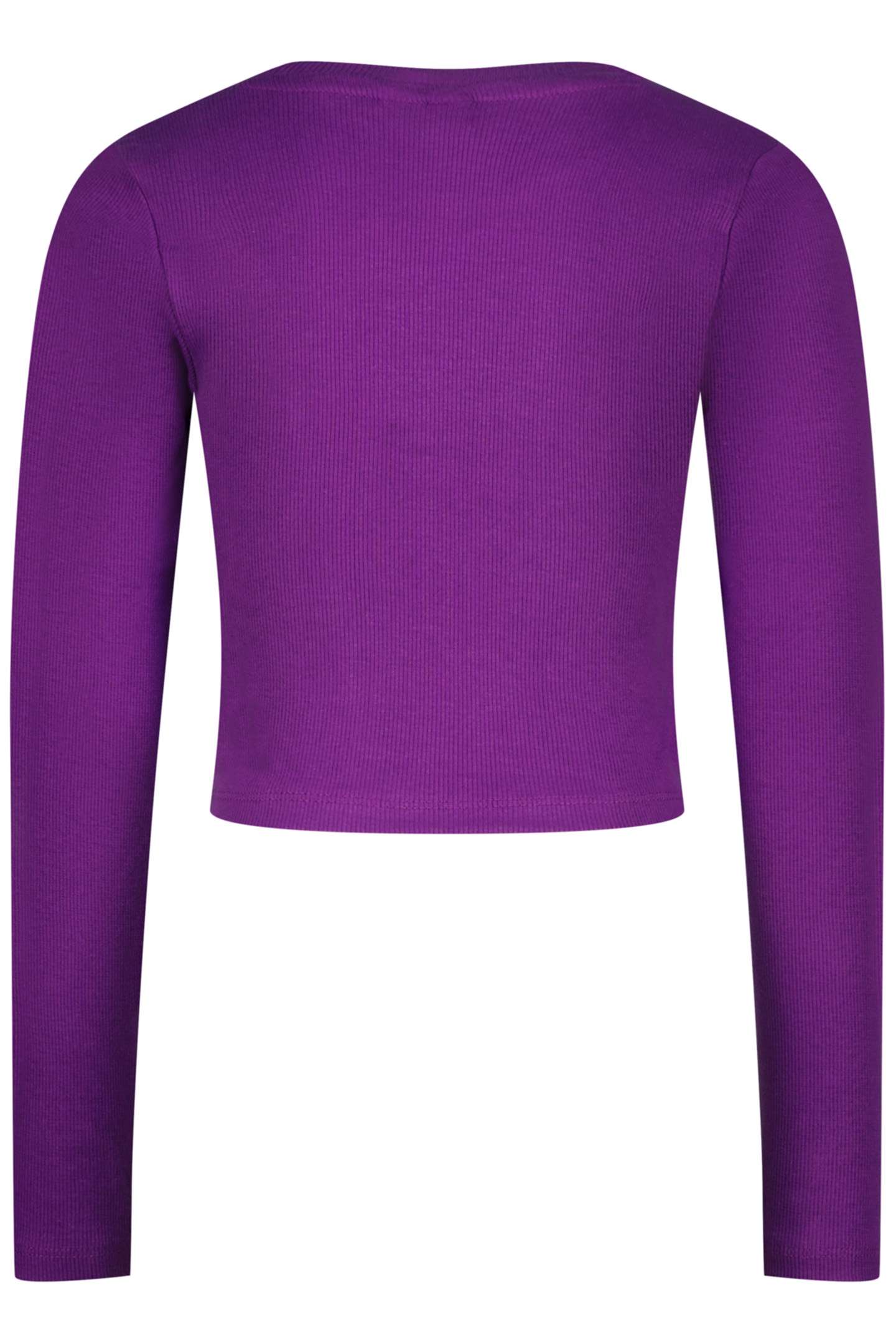 GIRLS G-BASIC-RIB LONGSLEEVE T-SHIRT ULTRA PURPLE 2