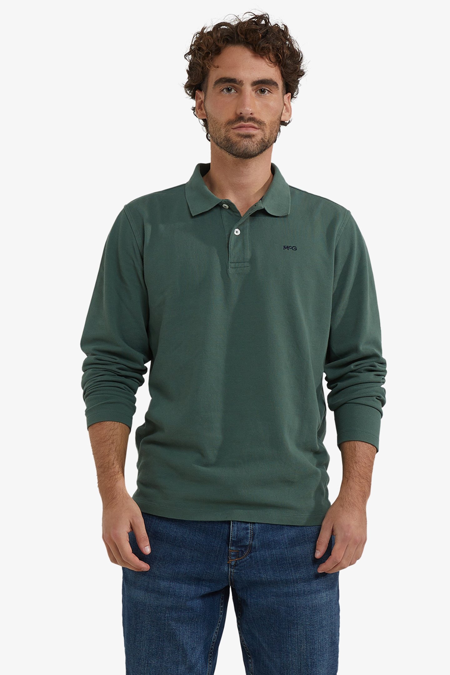 CLASSIC POLO LONG SLEEVES WINTER SAGE 1
