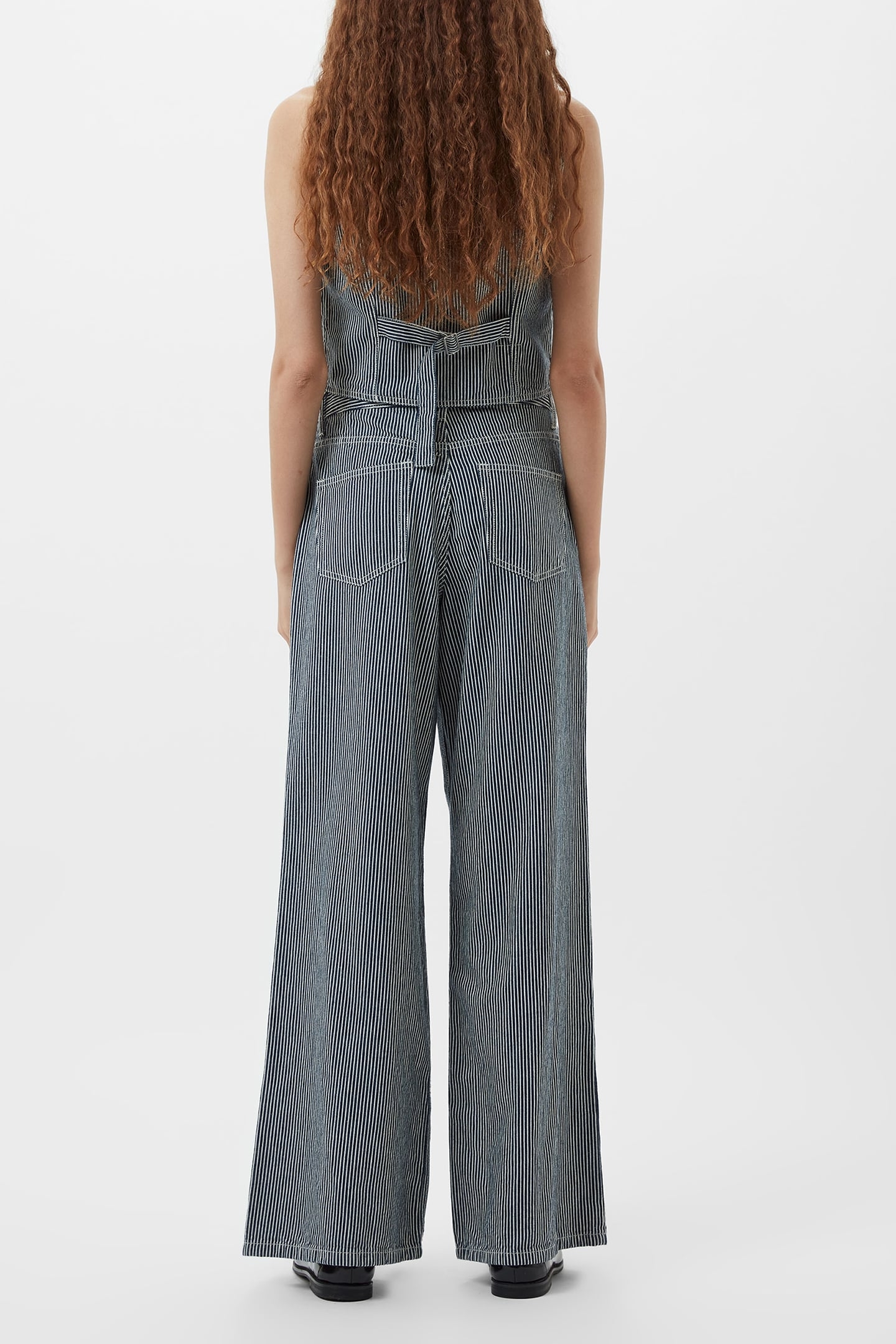 EVERETT STRIPE JEAN INDIGO/WHITE DENIM 2