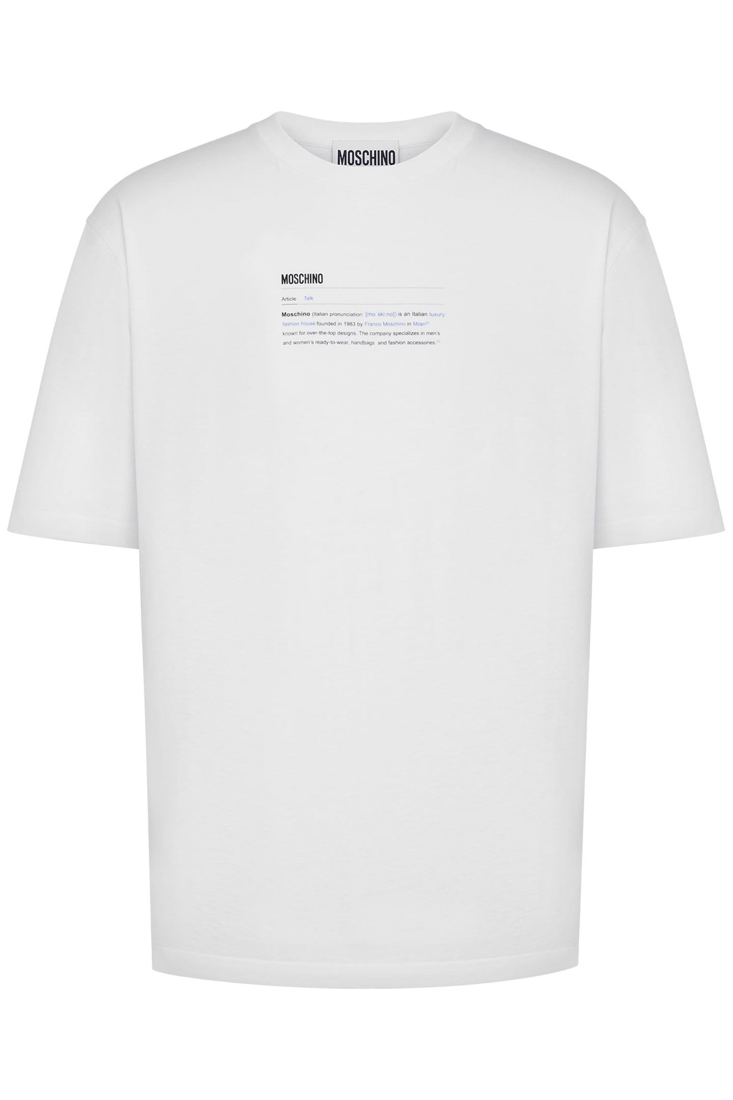 ORGANIC JERSEY T-SHIRT WITH PRINT WHITE 3