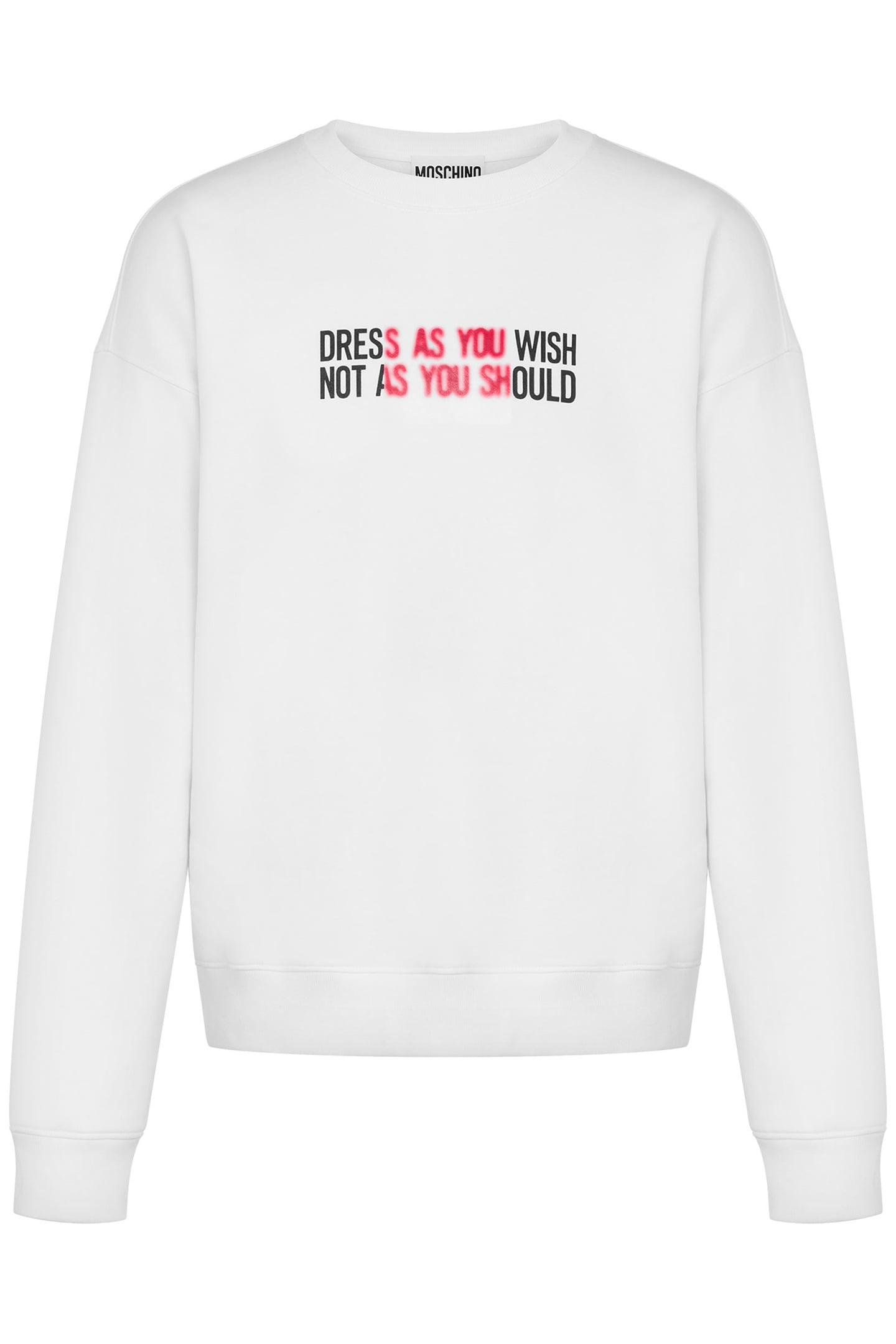 SWEATSHIRT WITH PRINT WHITE 3