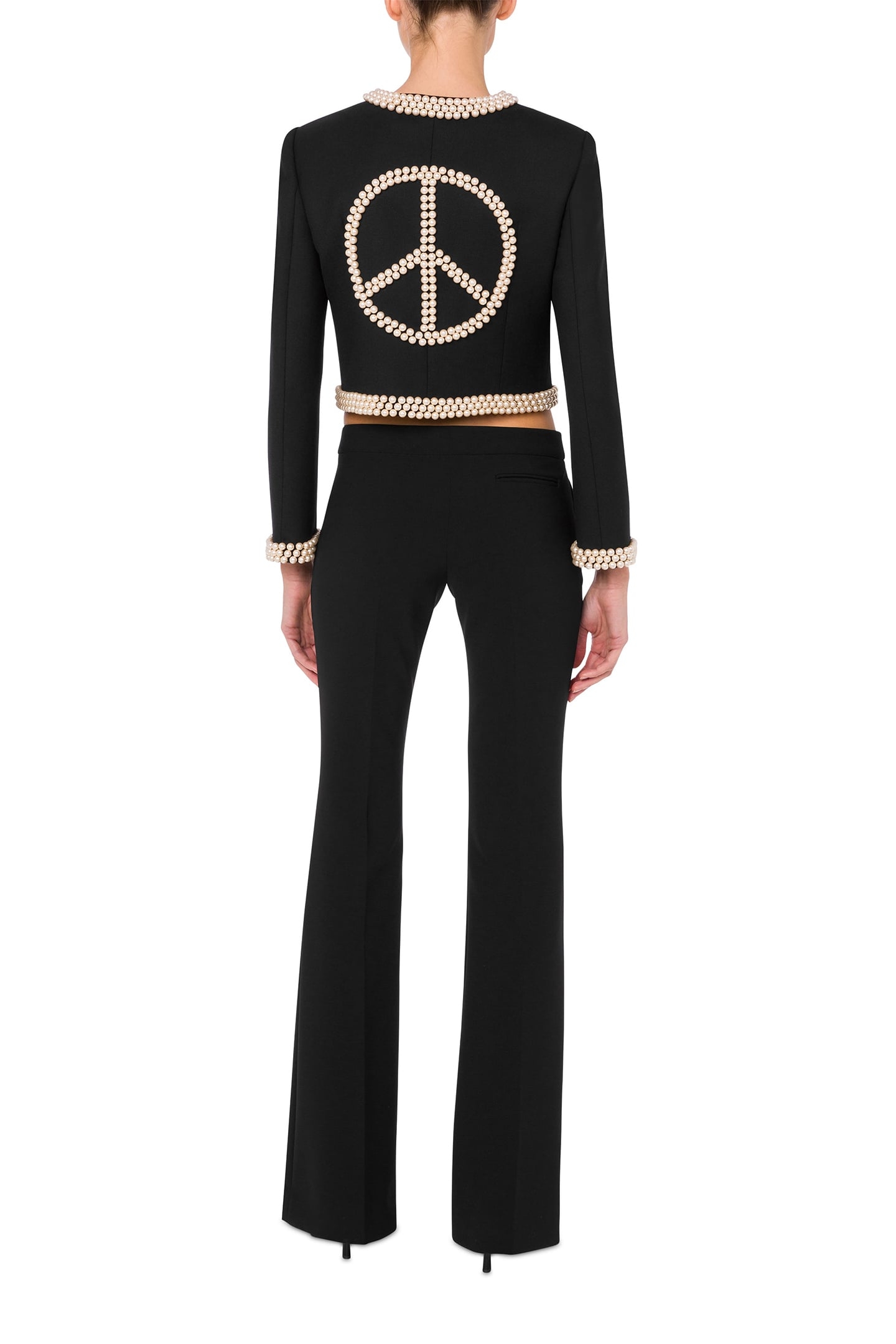 JACKET WITH PEARLS ARCHIVE CAPSULE BLACK 2