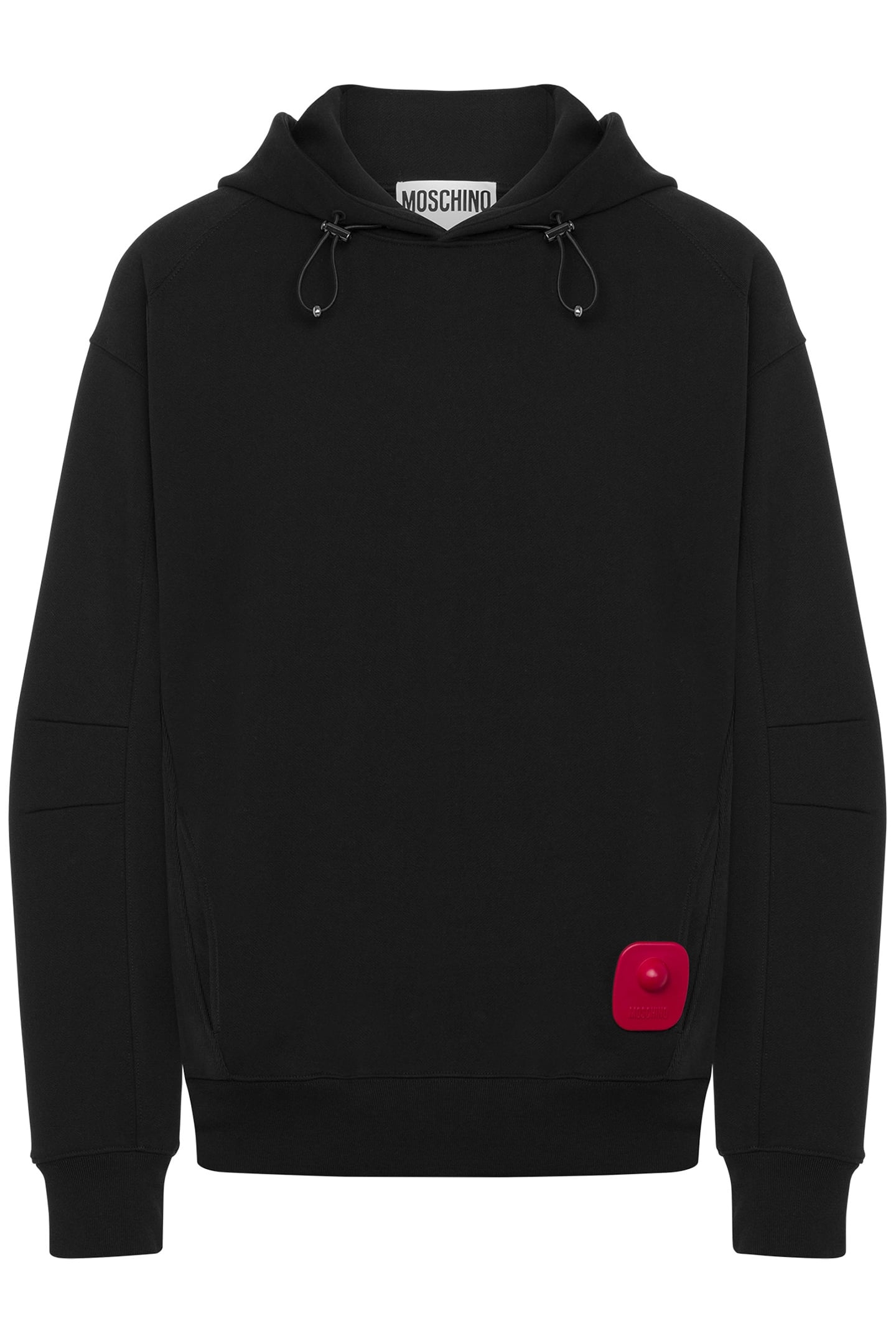 COTTON HOODIE SWEATSHIRT BLACK 3