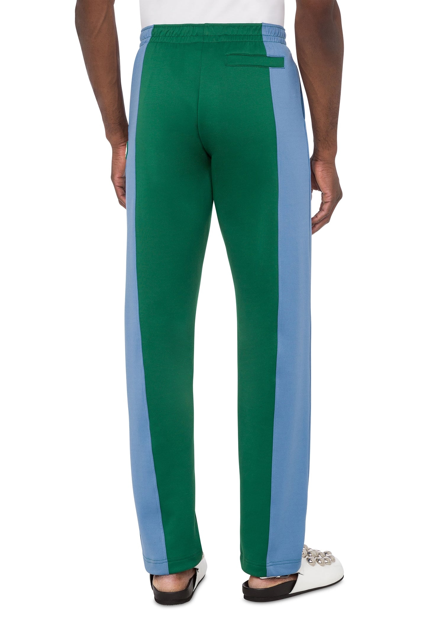 TECHNICAL JOGGING NYLON-COTTON OVAL PATCH GREEN 2